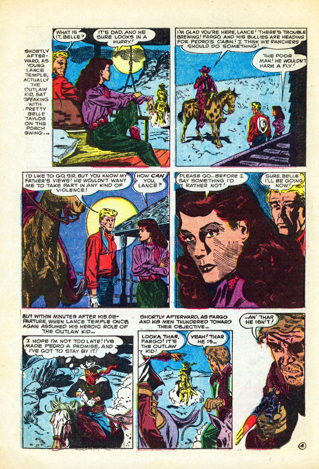 Read online The Outlaw Kid (1954) comic -  Issue #5 - 14