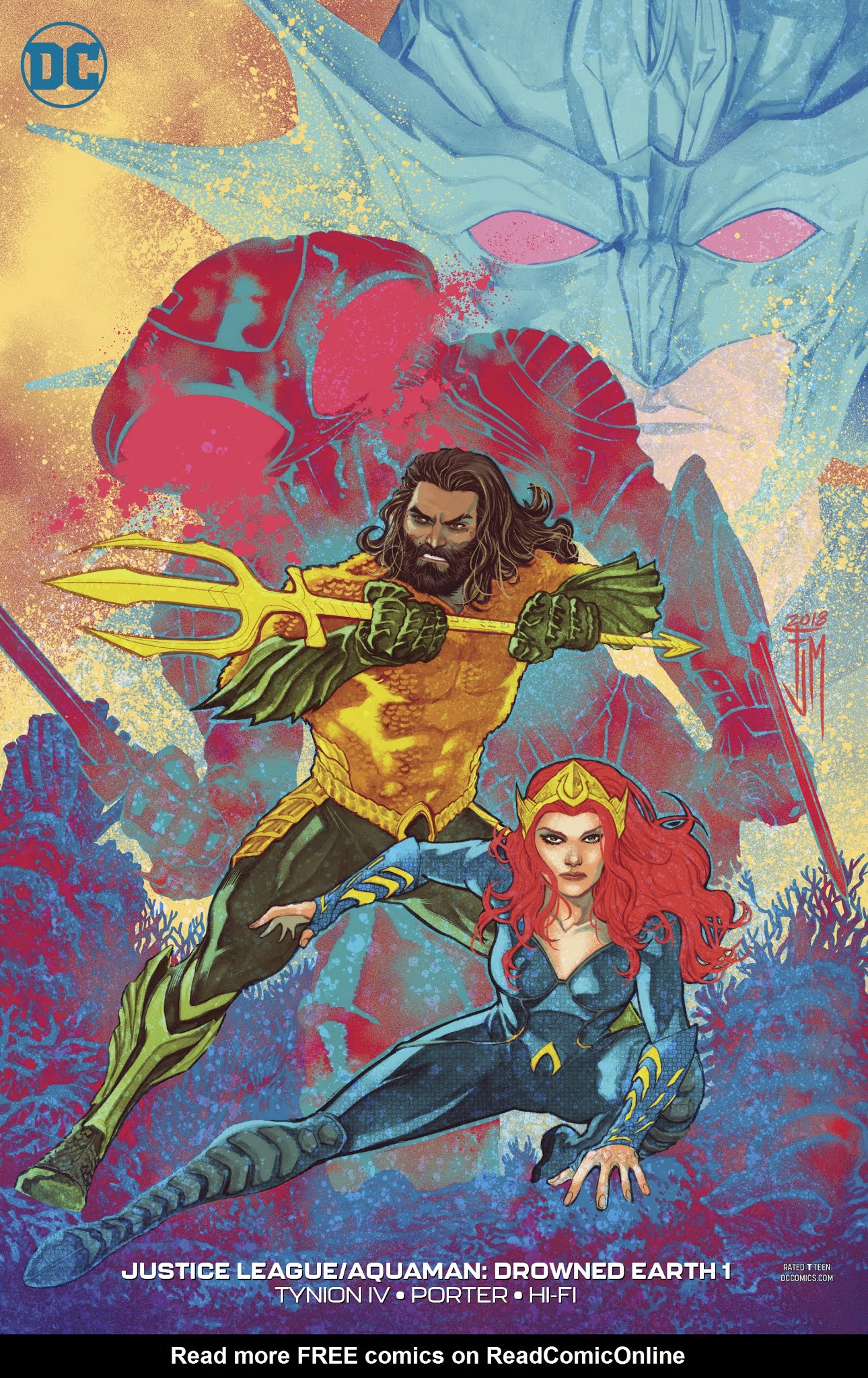 Read online Justice League/Aquaman: Drowned Earth Special comic -  Issue # Full - 3