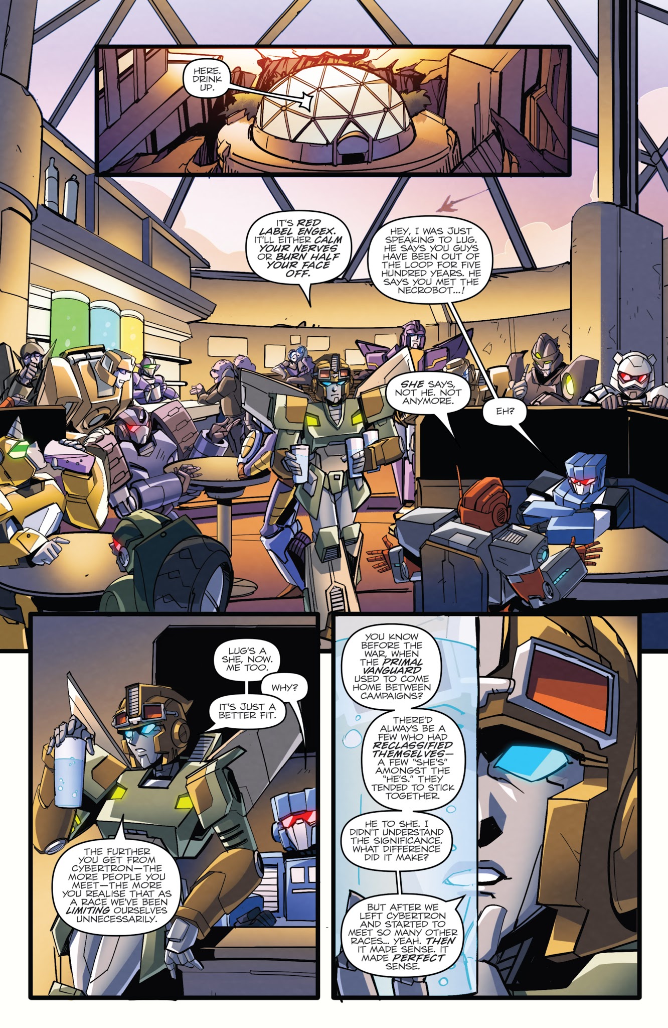 Read online Transformers: Lost Light comic -  Issue #8 - 19