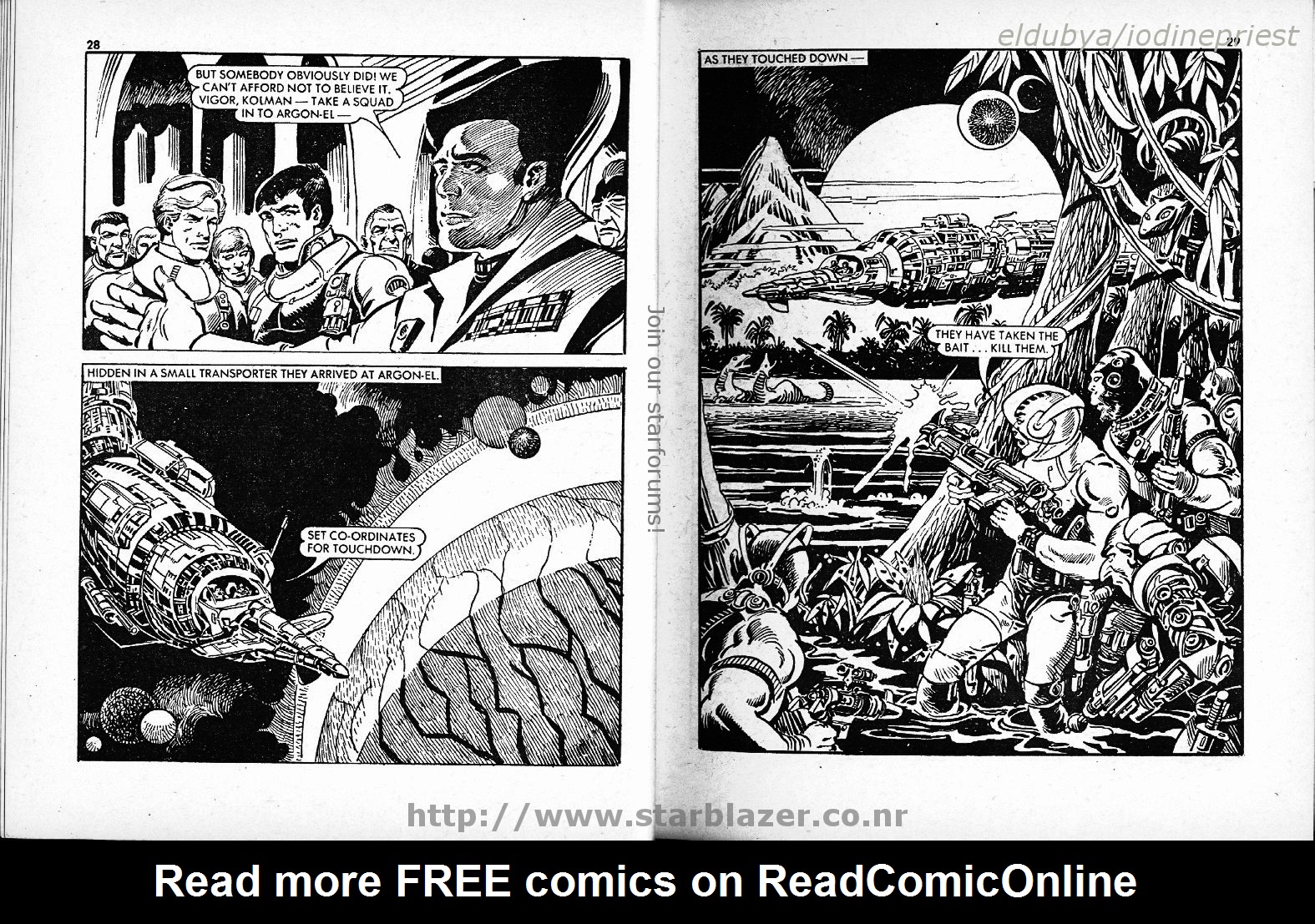 Read online Starblazer comic -  Issue #134 - 16