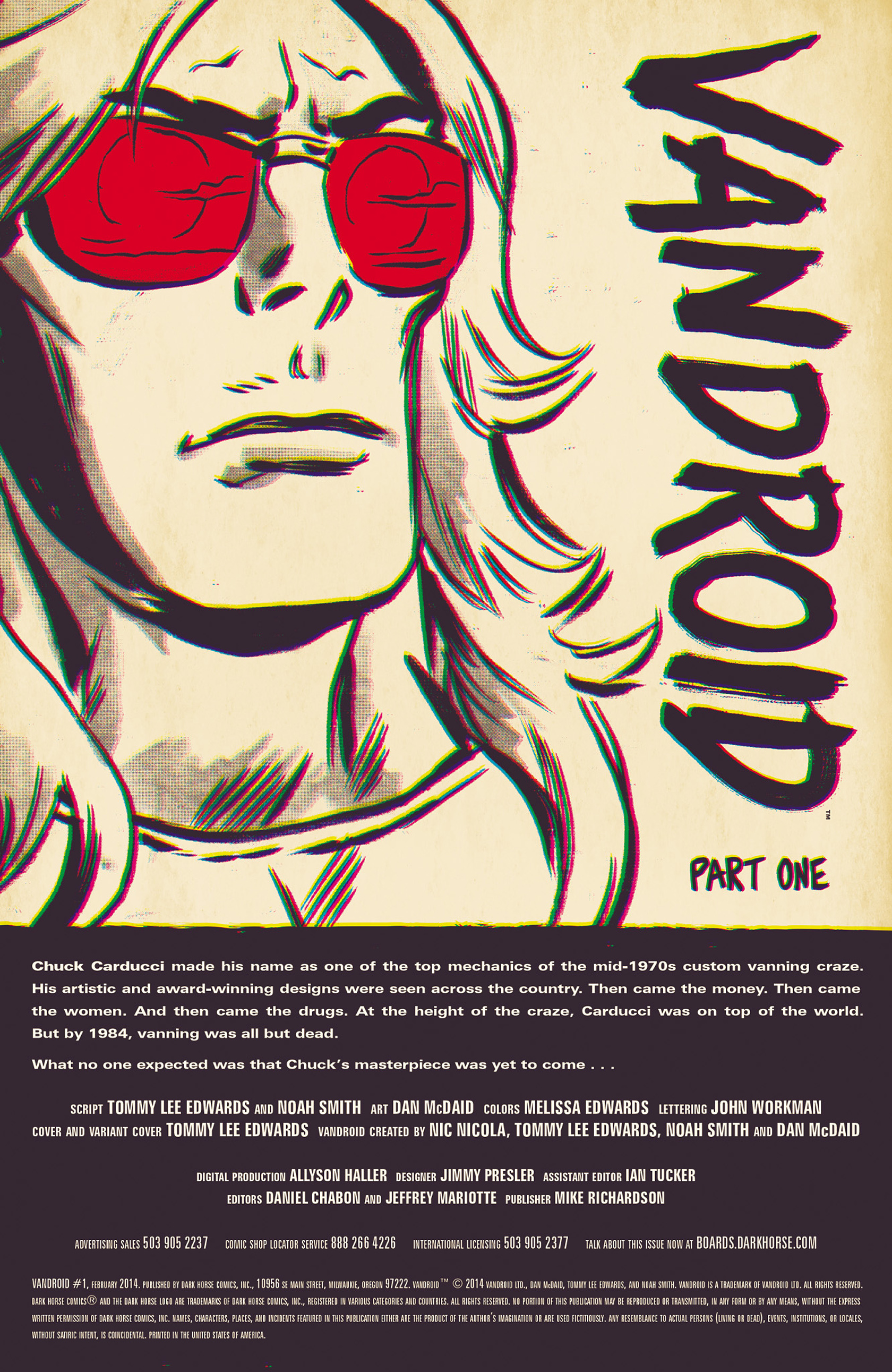 Read online Vandroid comic -  Issue #1 - 2