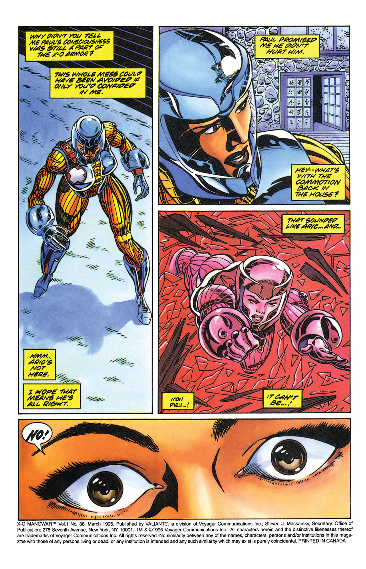 Read online X-O Manowar (1992) comic -  Issue #38 - 3