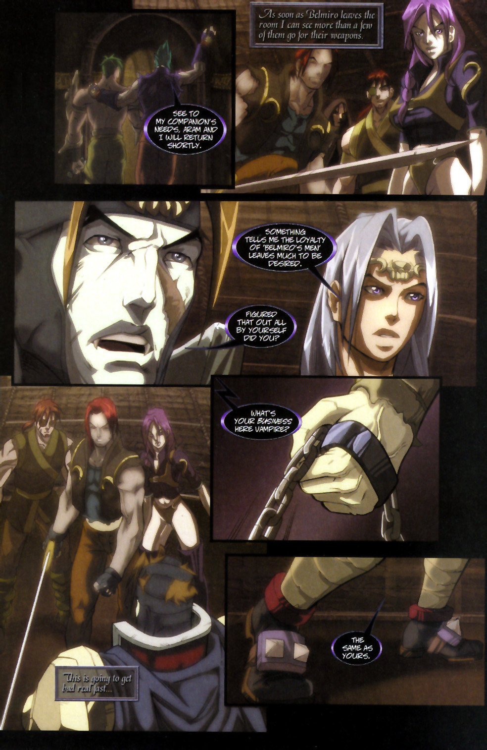 Read online Banished Knights comic -  Issue #2 - 23