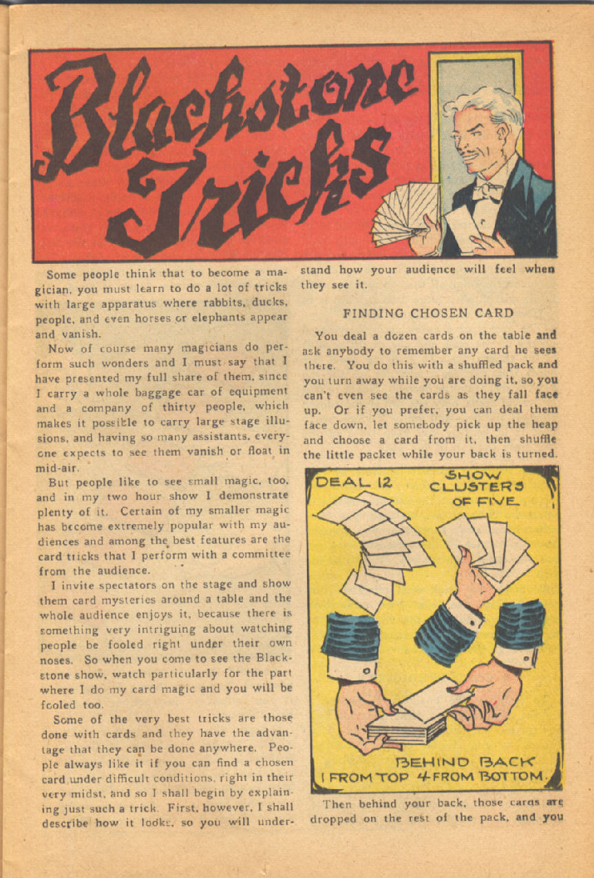 Read online Super-Magician Comics comic -  Issue #38 - 17