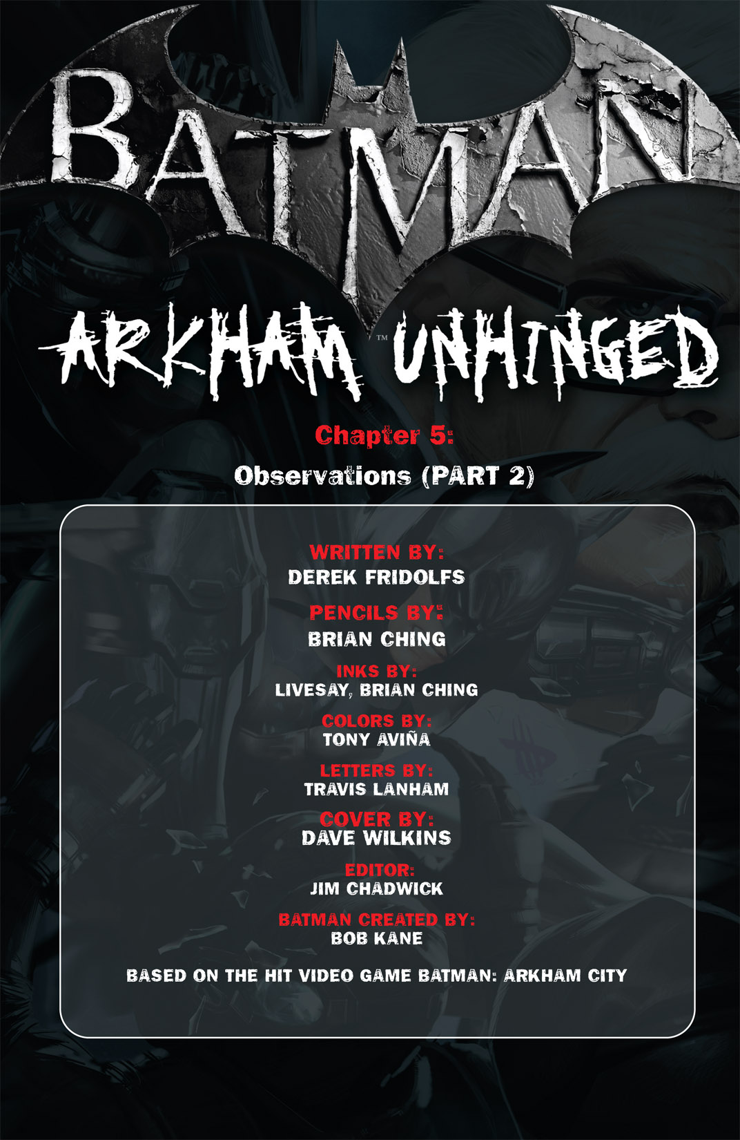 Read online Batman: Arkham Unhinged (2011) comic -  Issue #5 - 2