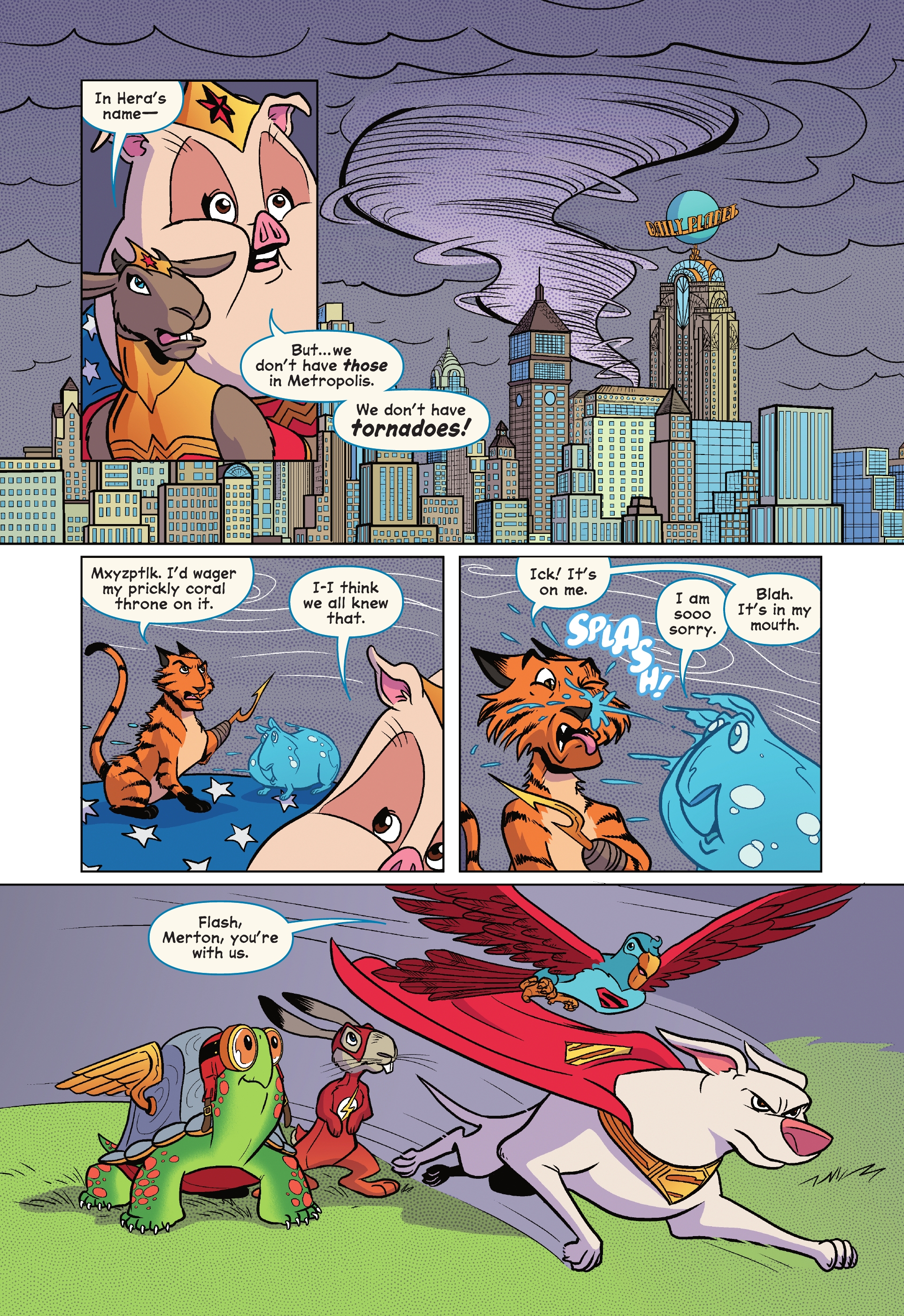 Read online DC League of Super-Pets: The Great Mxy-Up comic -  Issue # TPB (Part 1) - 96