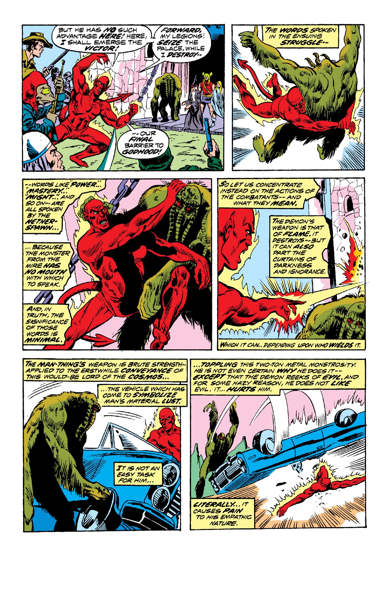 Read online Man-Thing by Steve Gerber: The Complete Collection comic -  Issue # TPB 1 (Part 3) - 68