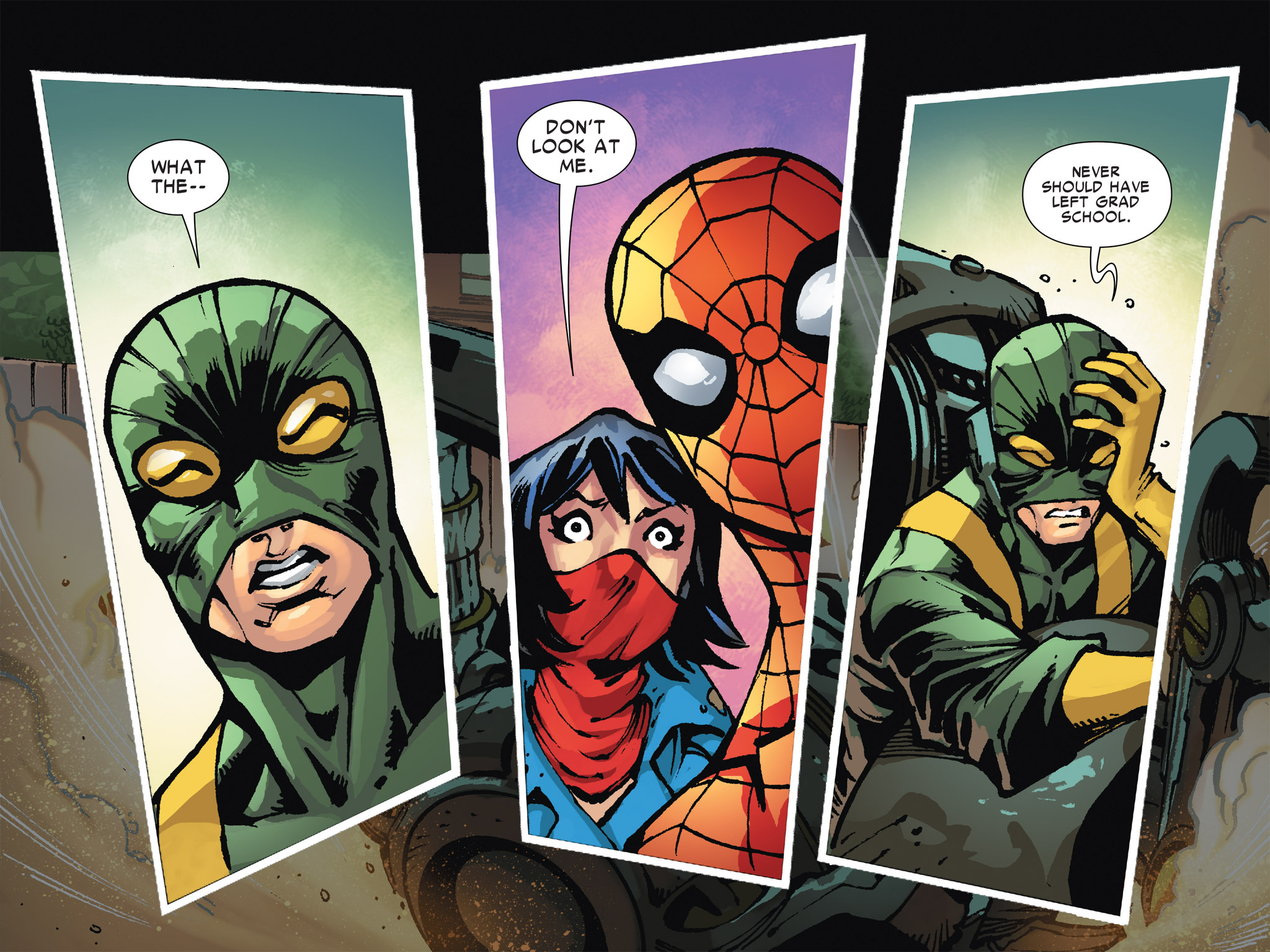 Read online The Amazing Spider-Man & Silk: The Spider(fly) Effect (Infinite Comics) comic -  Issue #2 - 64