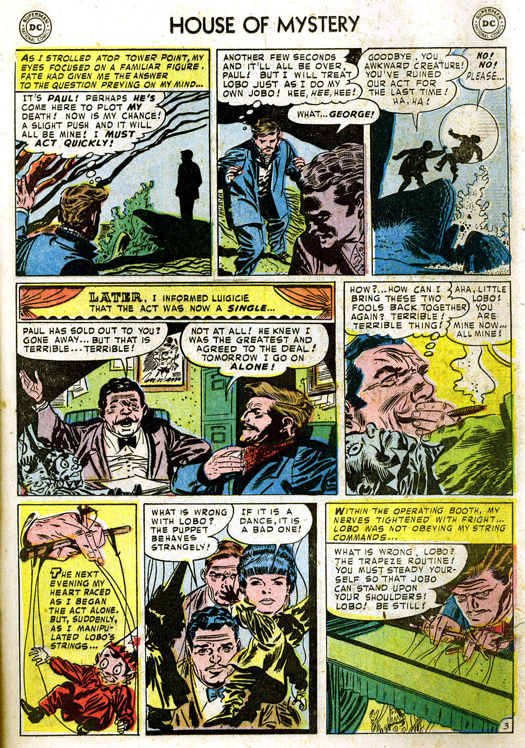 Read online House of Mystery (1951) comic -  Issue #8 - 21