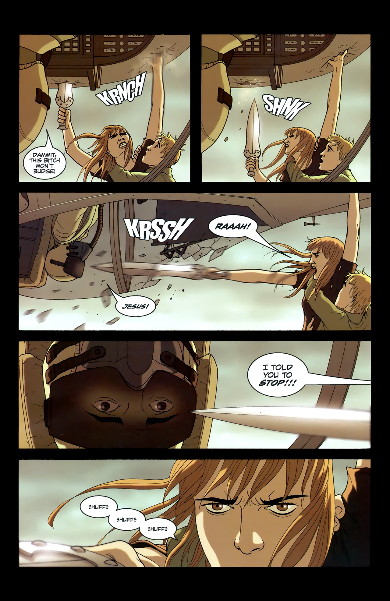 Read online The Sword comic -  Issue #20 - 18