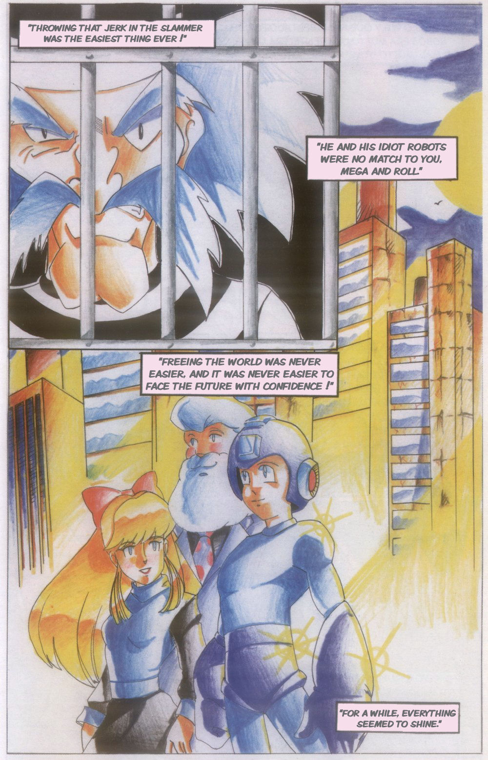 Read online Novas Aventuras de Megaman comic -  Issue #9 - 9