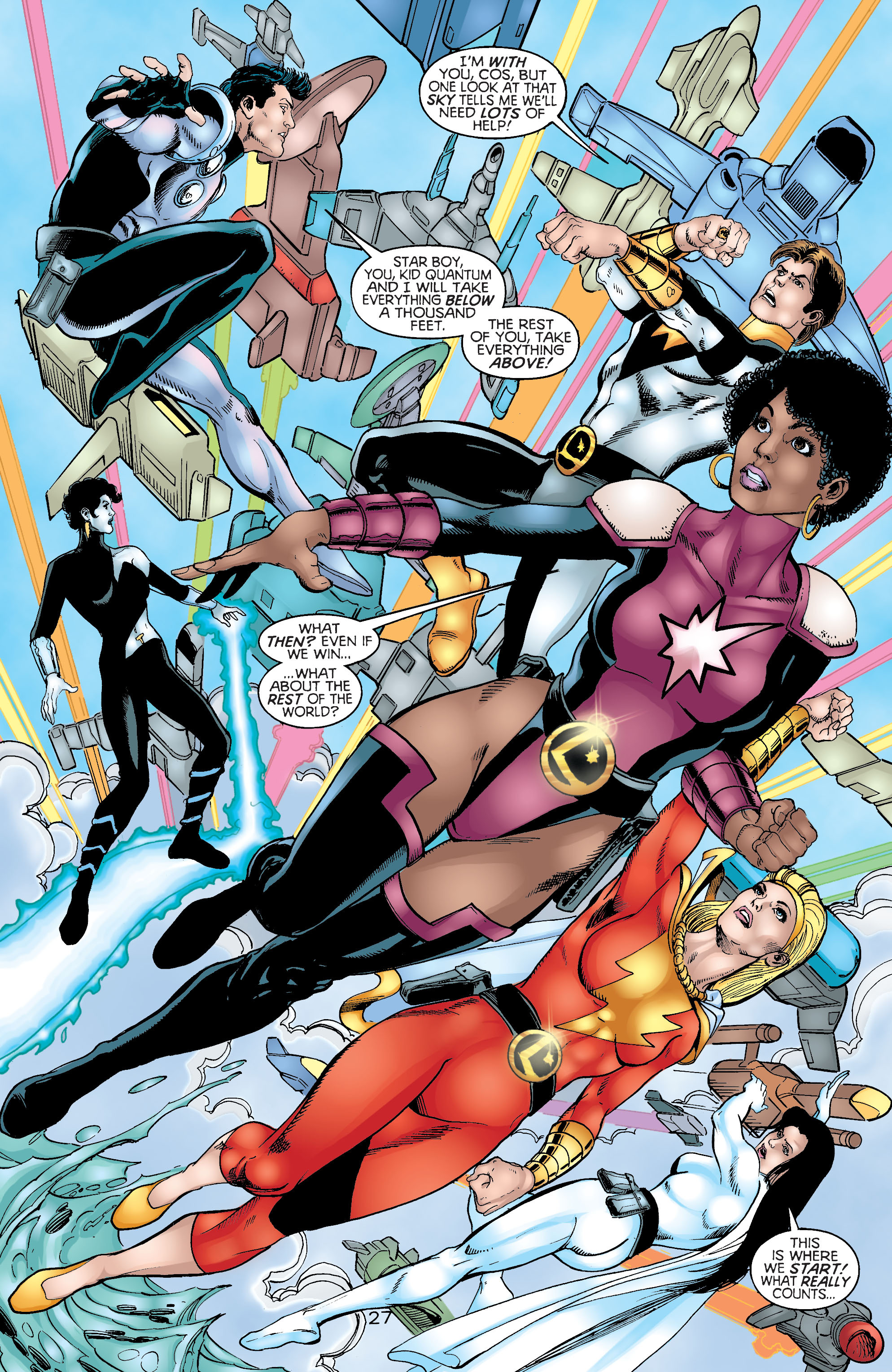Read online Titans/Legion of Super-Heroes: Universe Ablaze comic -  Issue #4 - 29