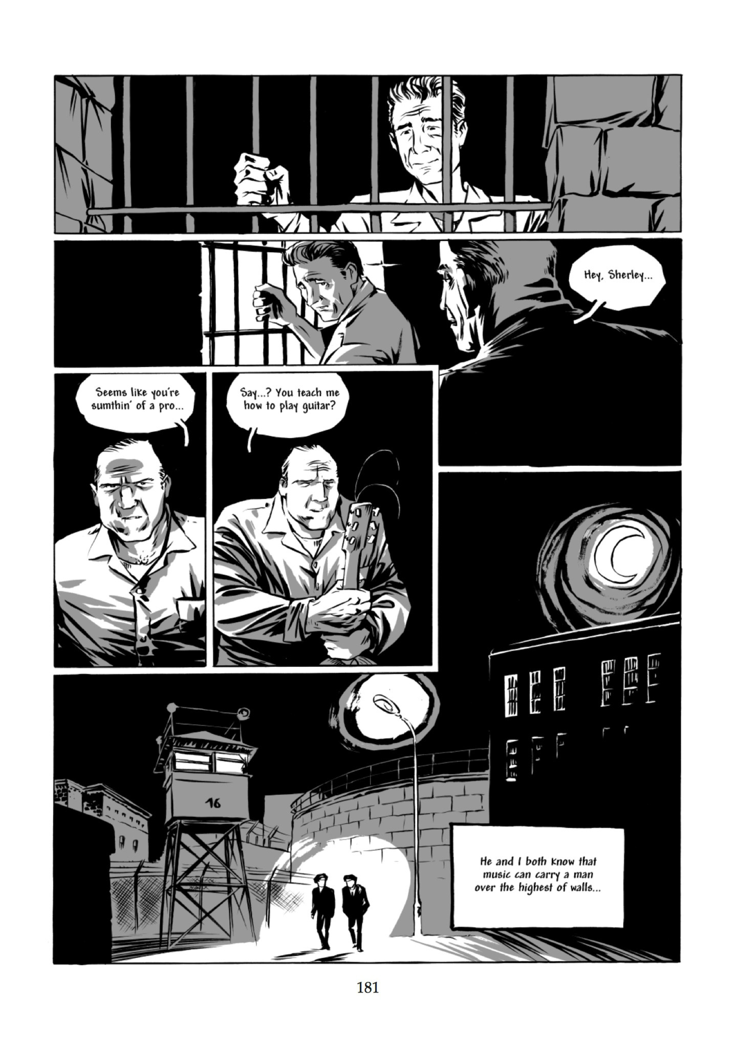 Read online Johnny Cash: I See a Darkness comic -  Issue # TPB - 176