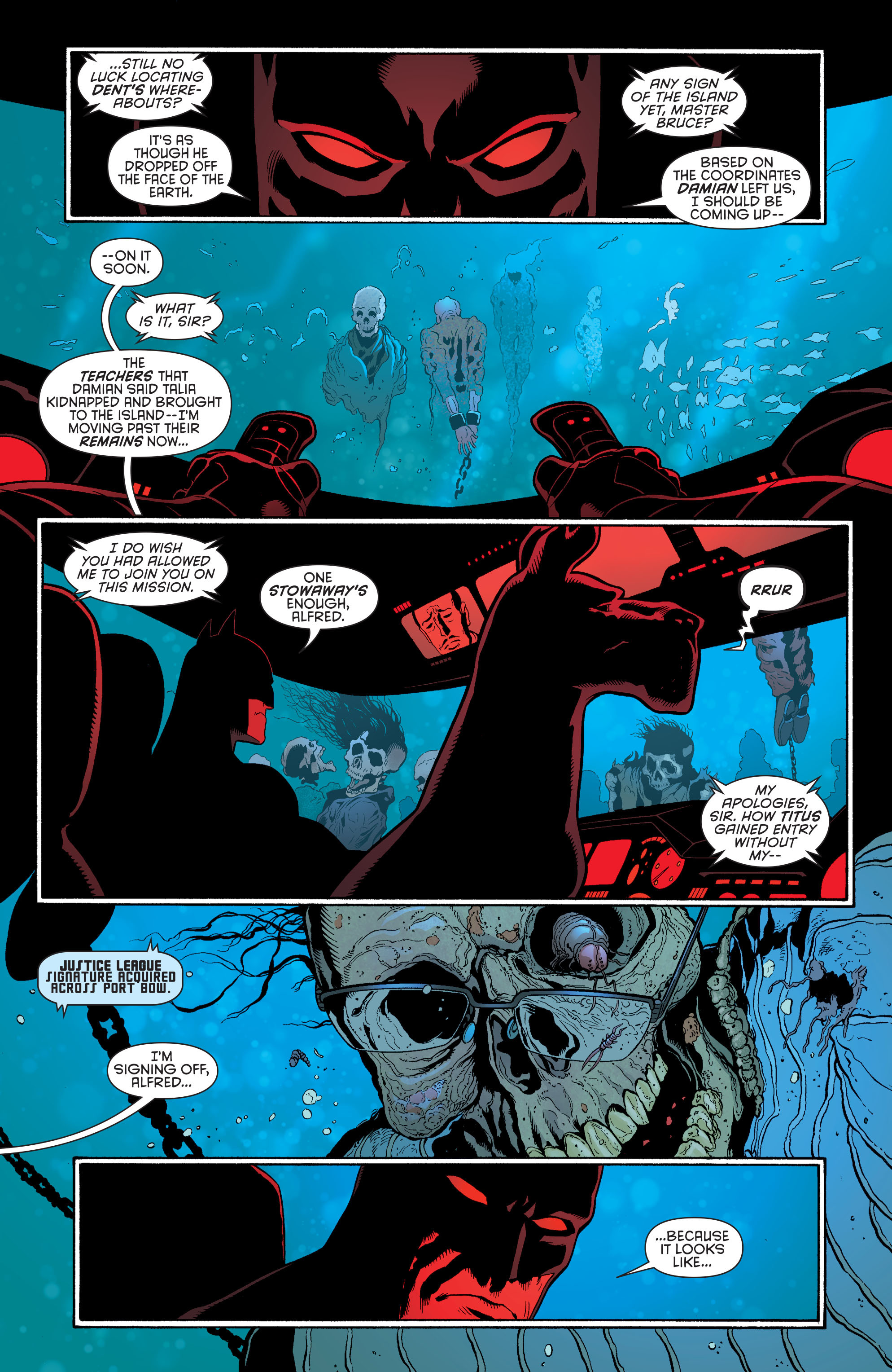 Read online Batman and Robin (2011) comic -  Issue #29 - Batman and Aquaman - 2