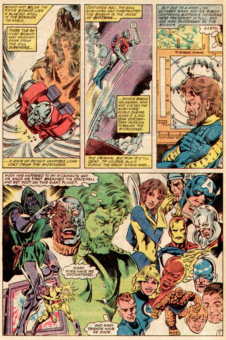 Read online Micronauts (1979) comic -  Issue #49 - 3