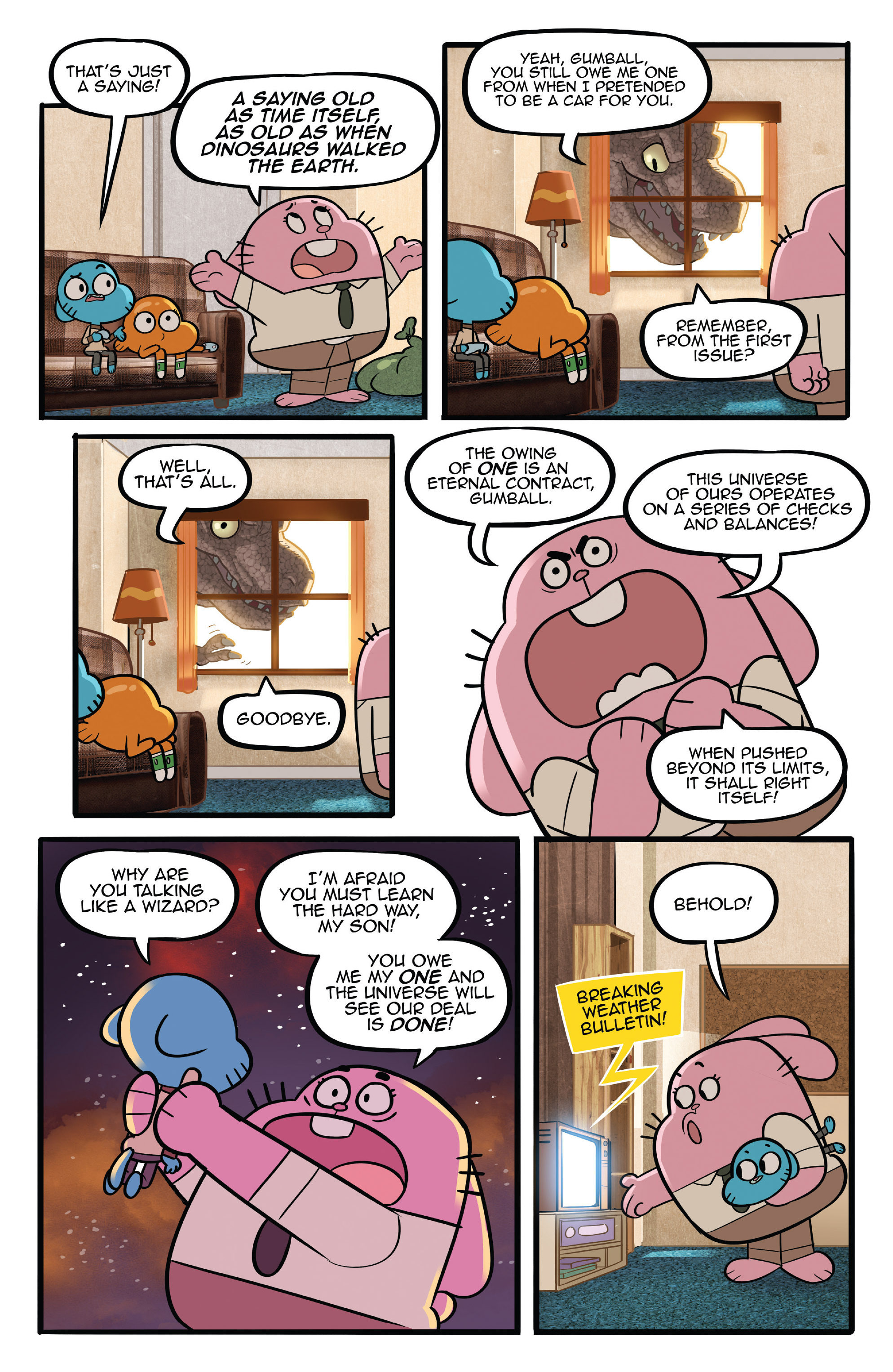 Read online The Amazing World of Gumball comic -  Issue #7 - 9