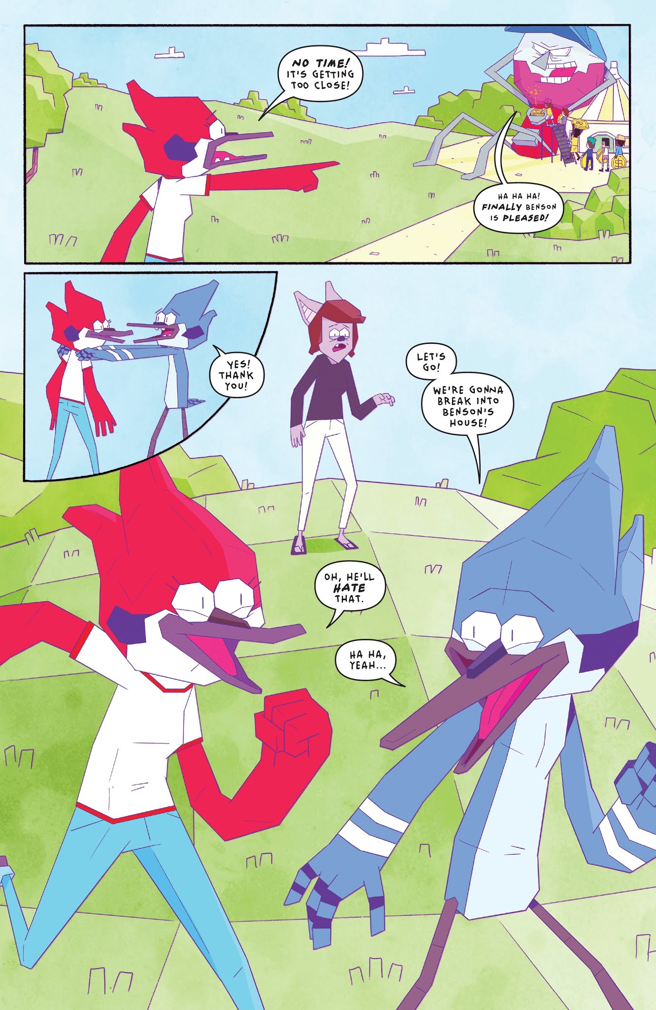 Read online Regular Show: 25 Years Later comic -  Issue #5 - 11