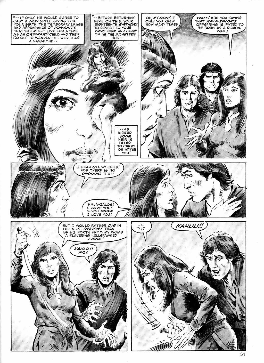 Read online The Savage Sword Of Conan comic -  Issue #84 - 51