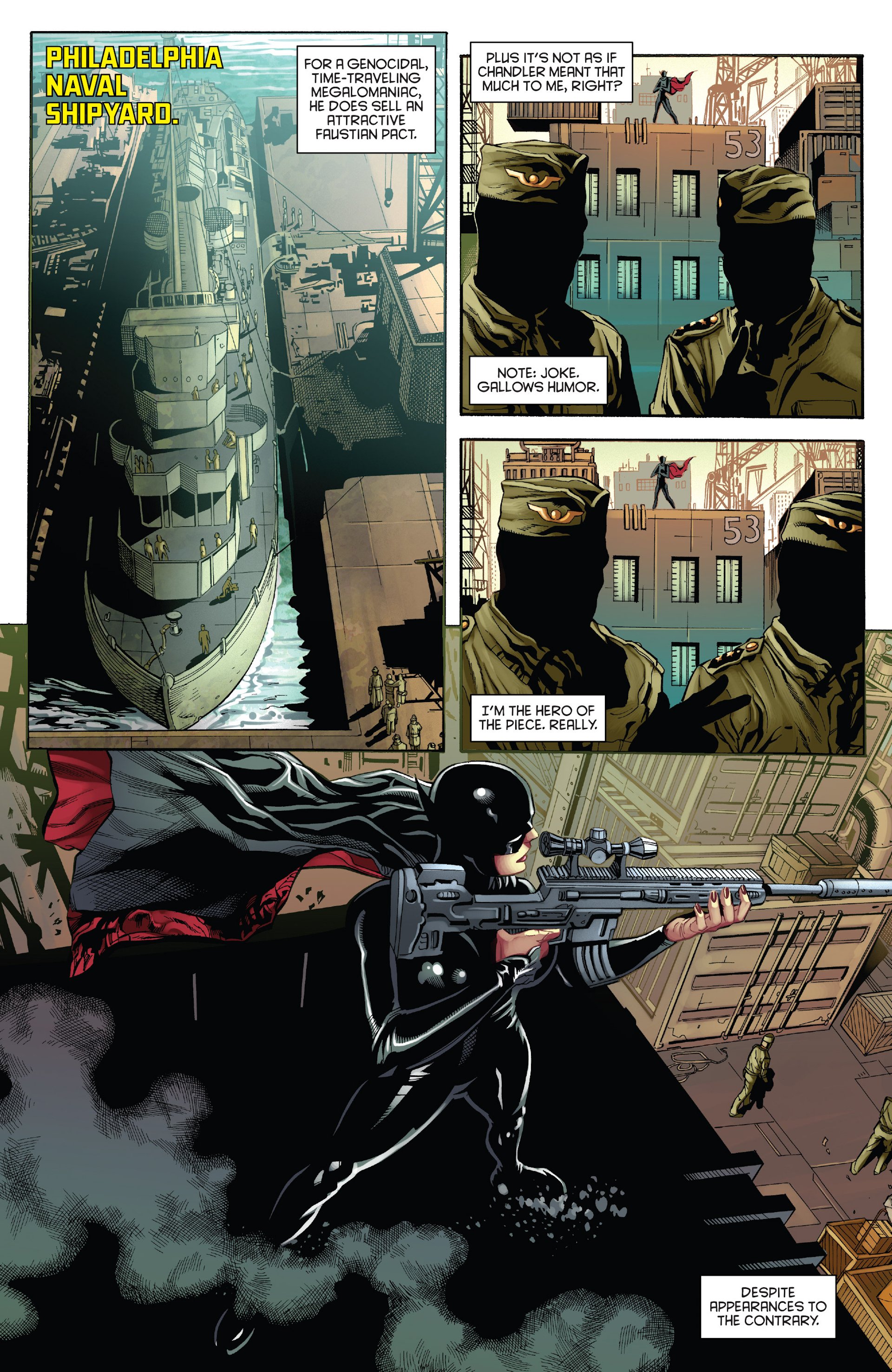 Read online Miss Fury (2013) comic -  Issue #9 - 15