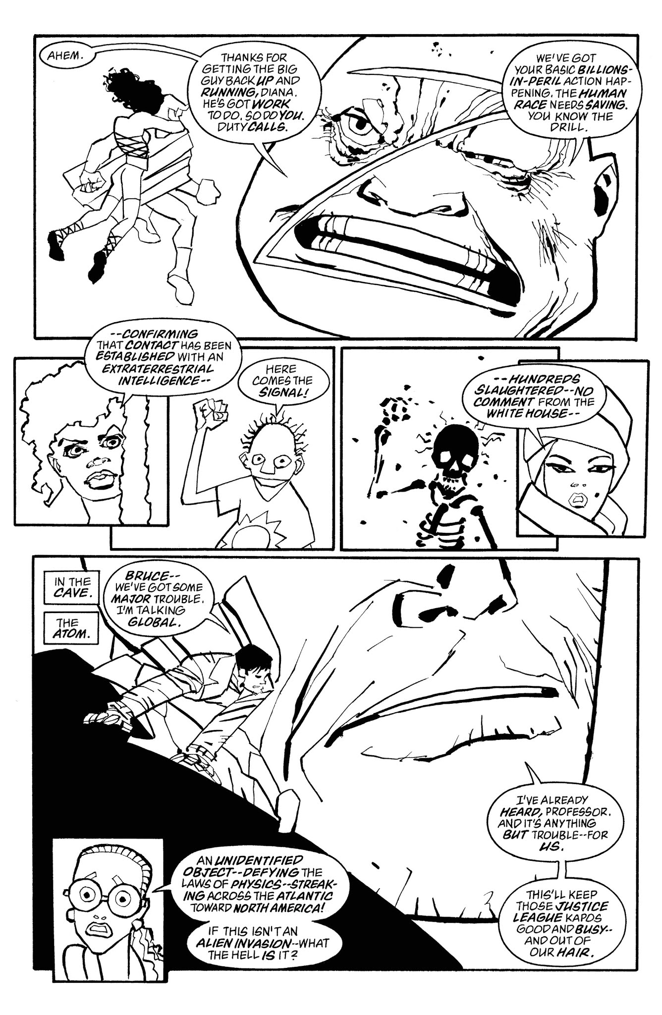 Read online Batman Noir: The Dark Knight Strikes Again comic -  Issue # TPB (Part 2) - 13