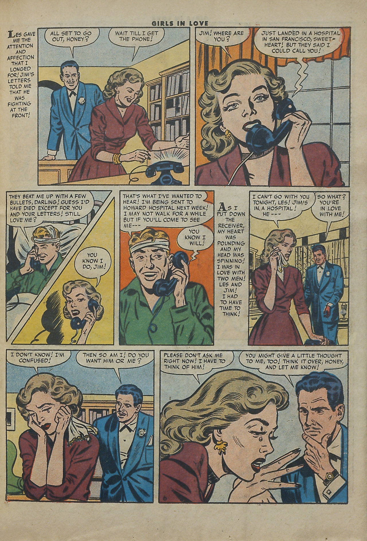 Read online Girls in Love (1955) comic -  Issue #52 - 23