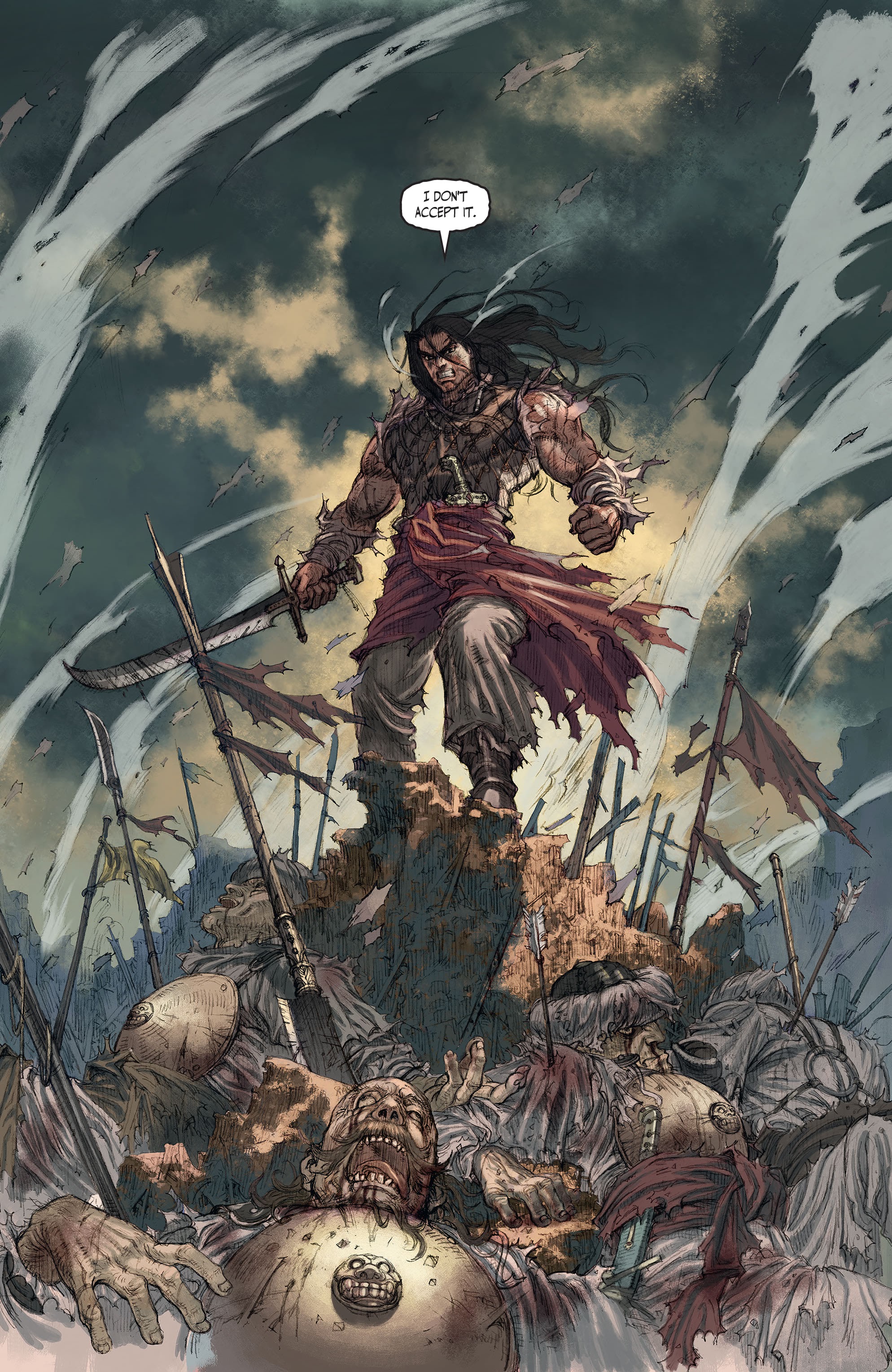 Read online The Cimmerian: People of the Black Circle comic -  Issue #1 - 5