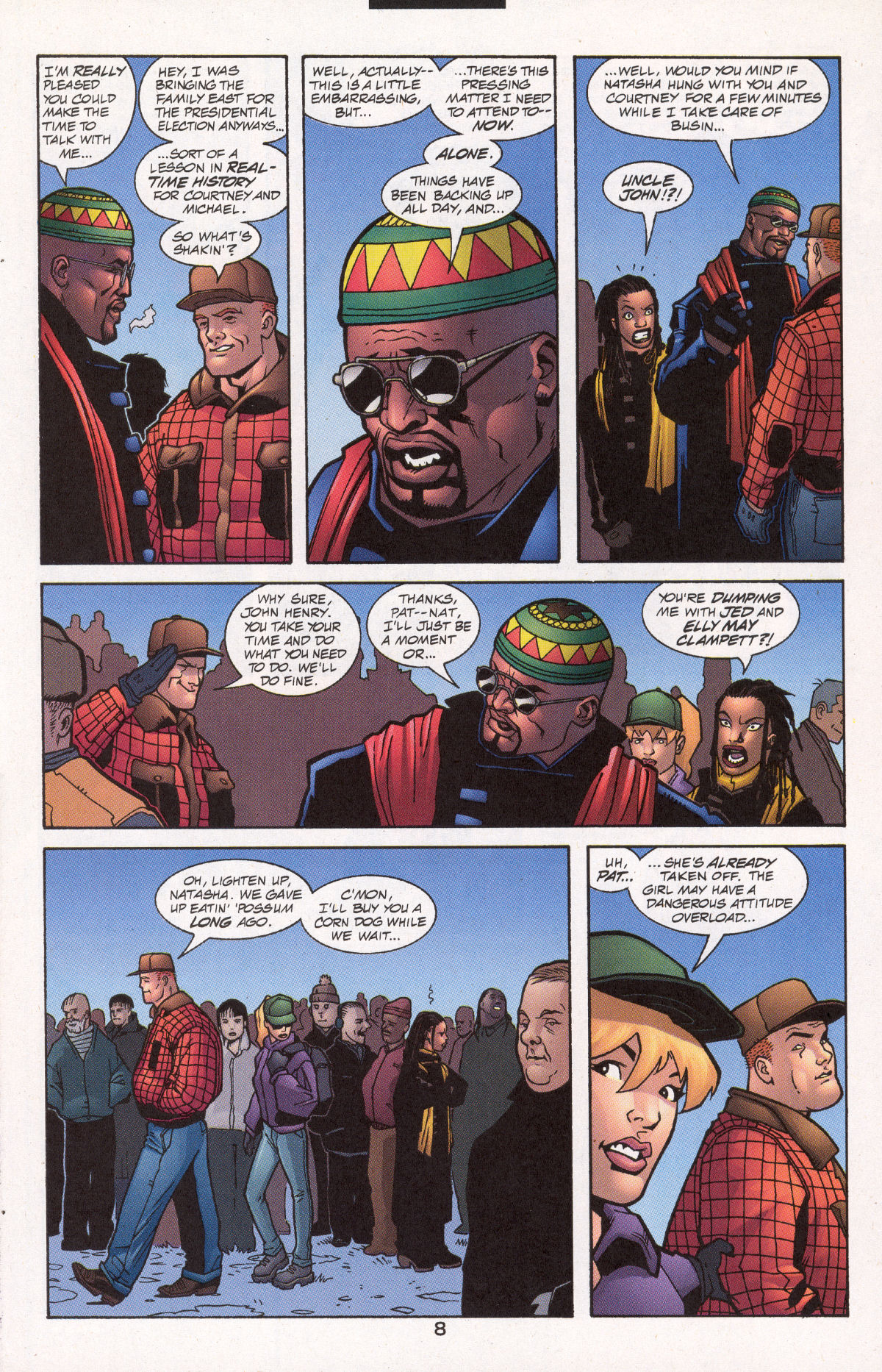 Read online Superman: President Lex comic -  Issue # TPB - 221