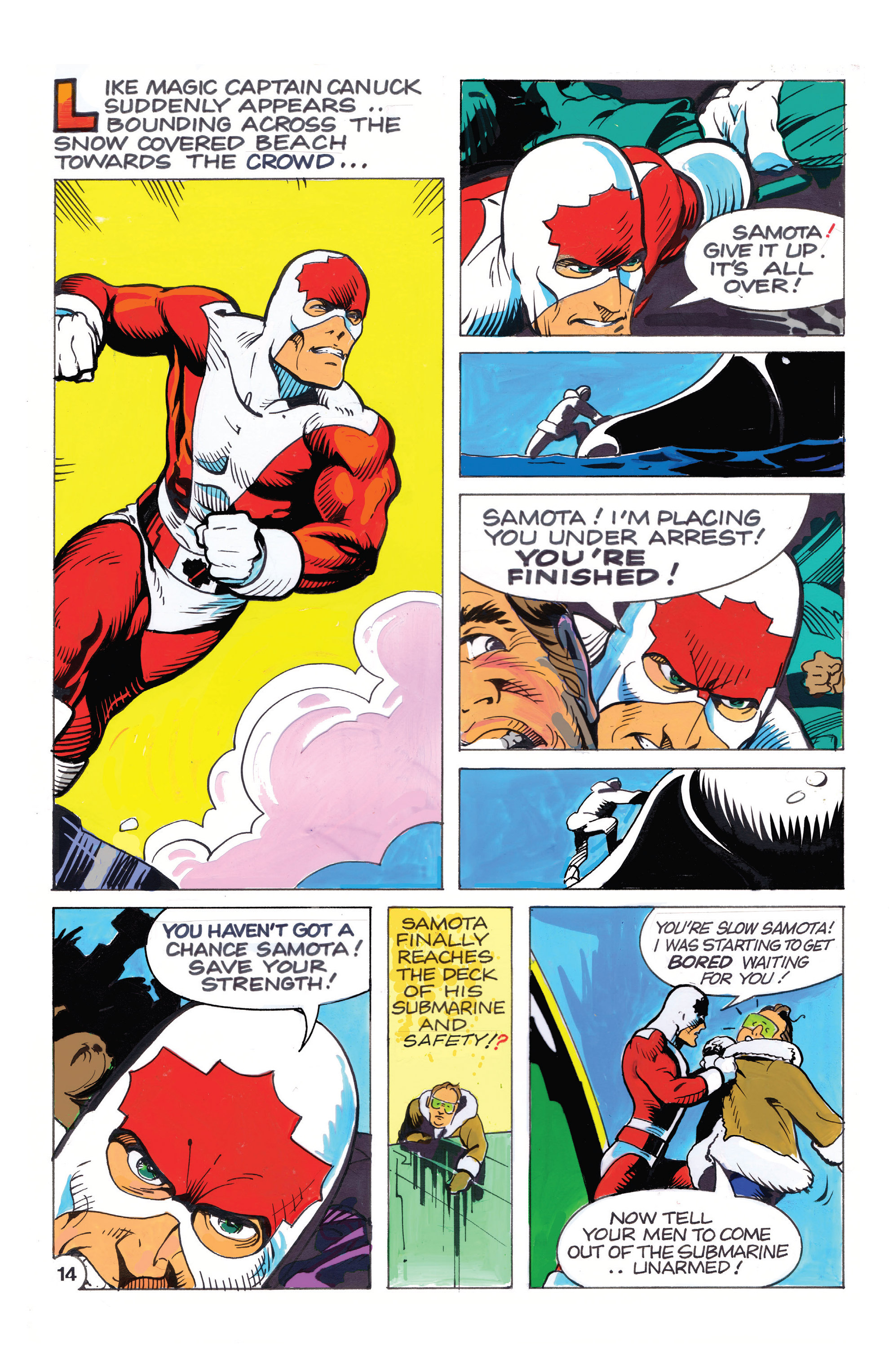 Read online Captain Canuck (1975) comic -  Issue #7 - 15