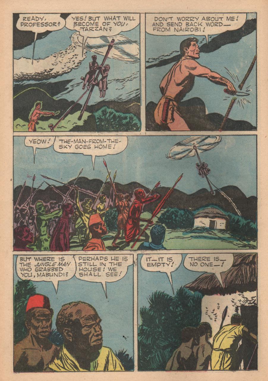 Read online Tarzan (1948) comic -  Issue #85 - 16