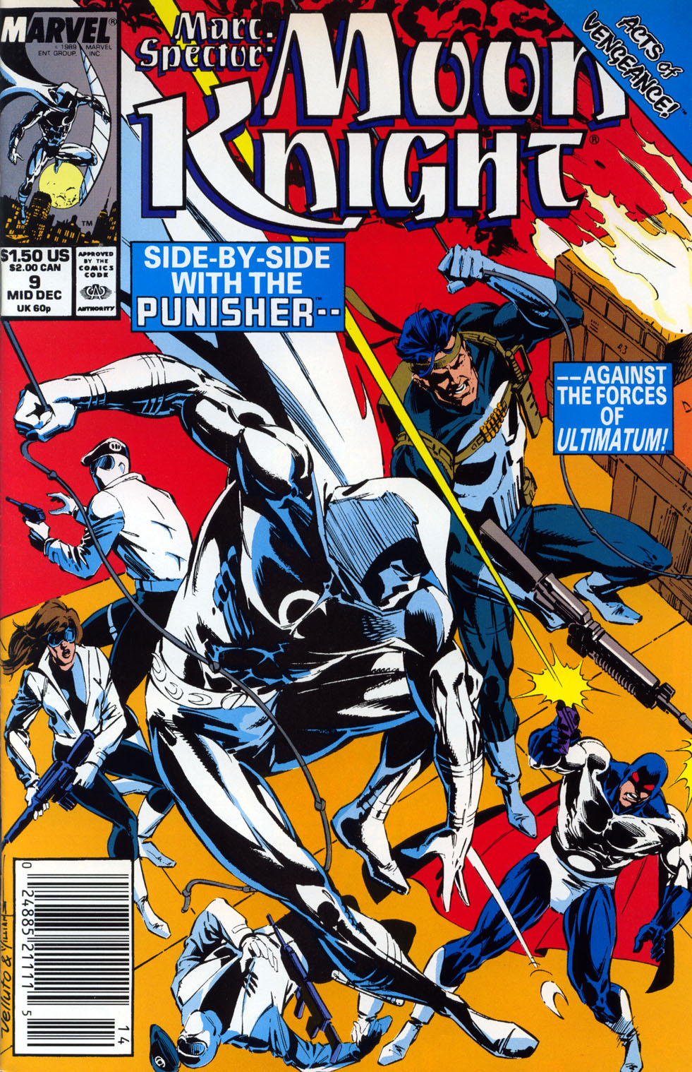 Read online Marc Spector: Moon Knight comic -  Issue #9 - 1