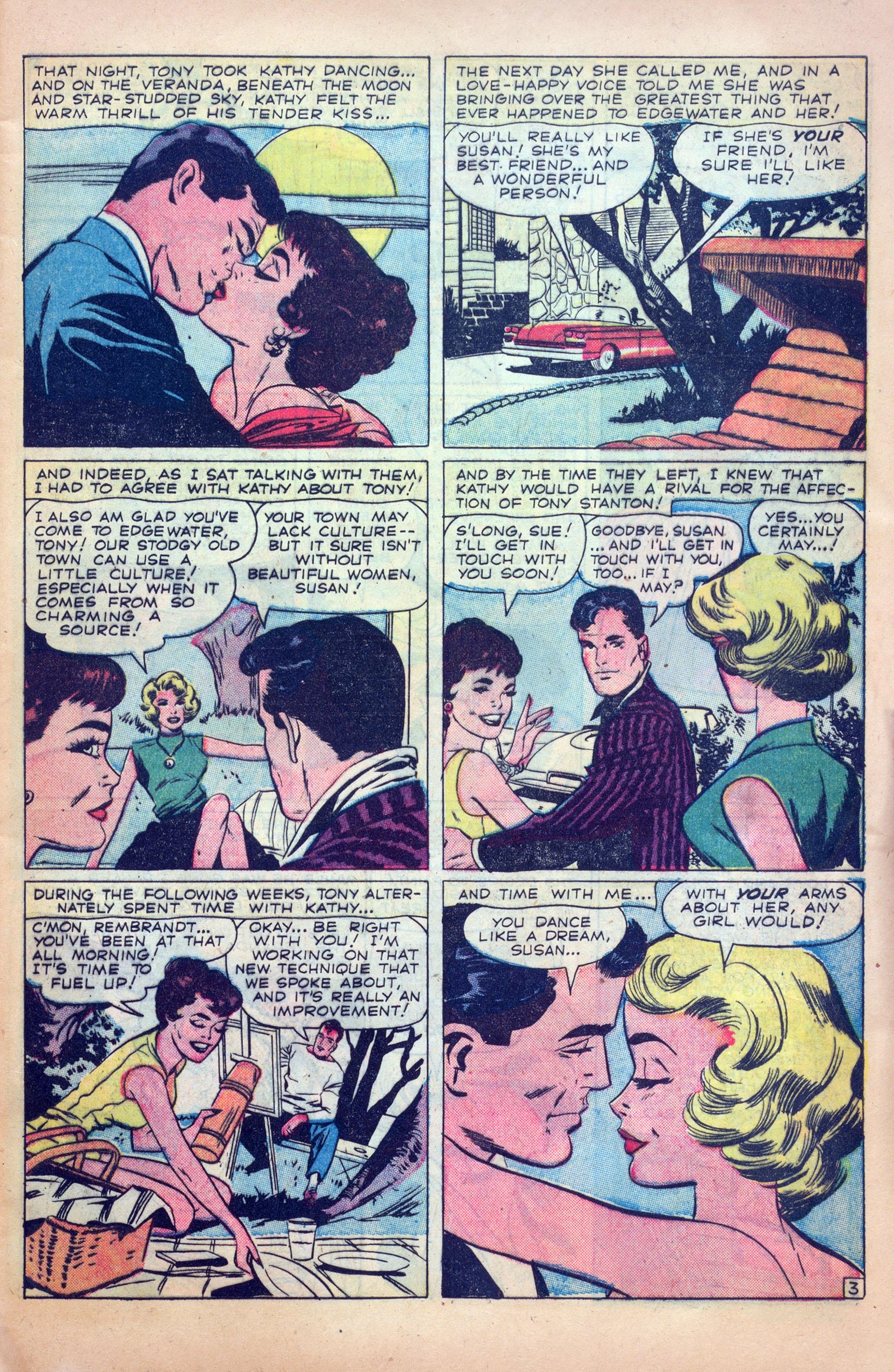 Read online Love Romances comic -  Issue #84 - 5