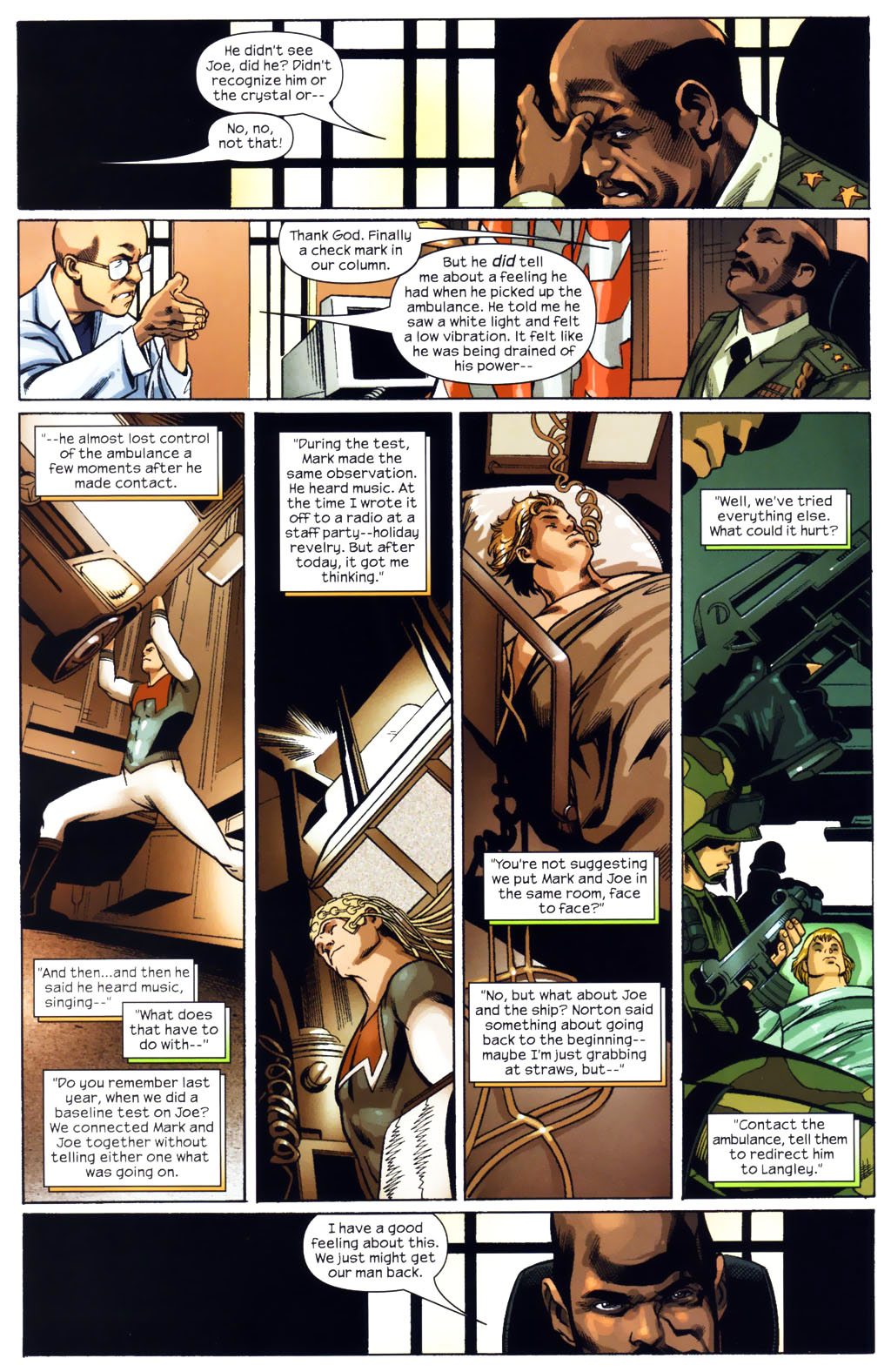 Read online Doctor Spectrum comic -  Issue #6 - 9