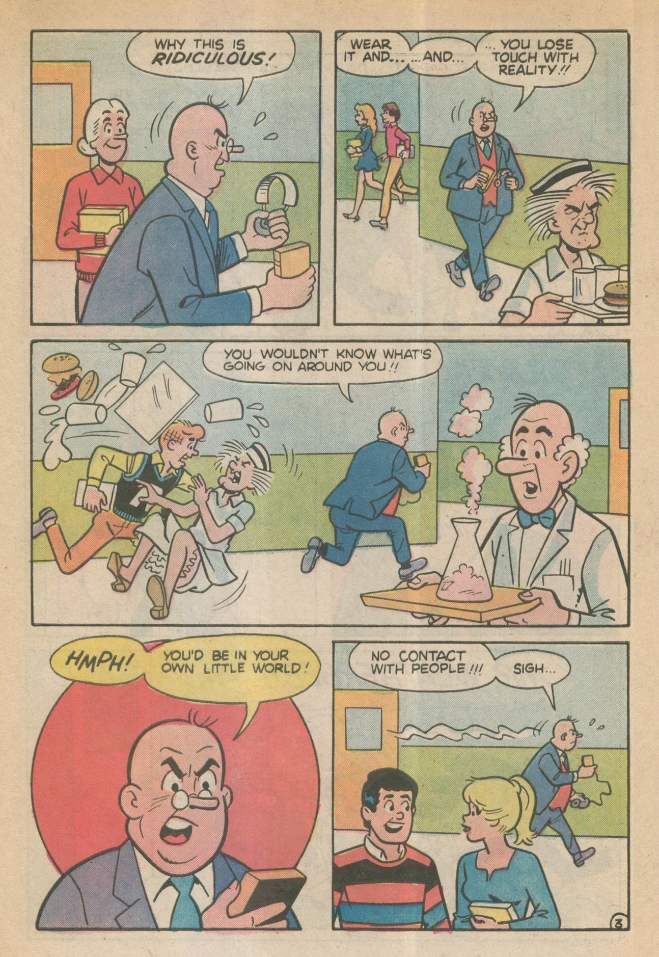 Read online Archie's TV Laugh-Out comic -  Issue #105 - 31