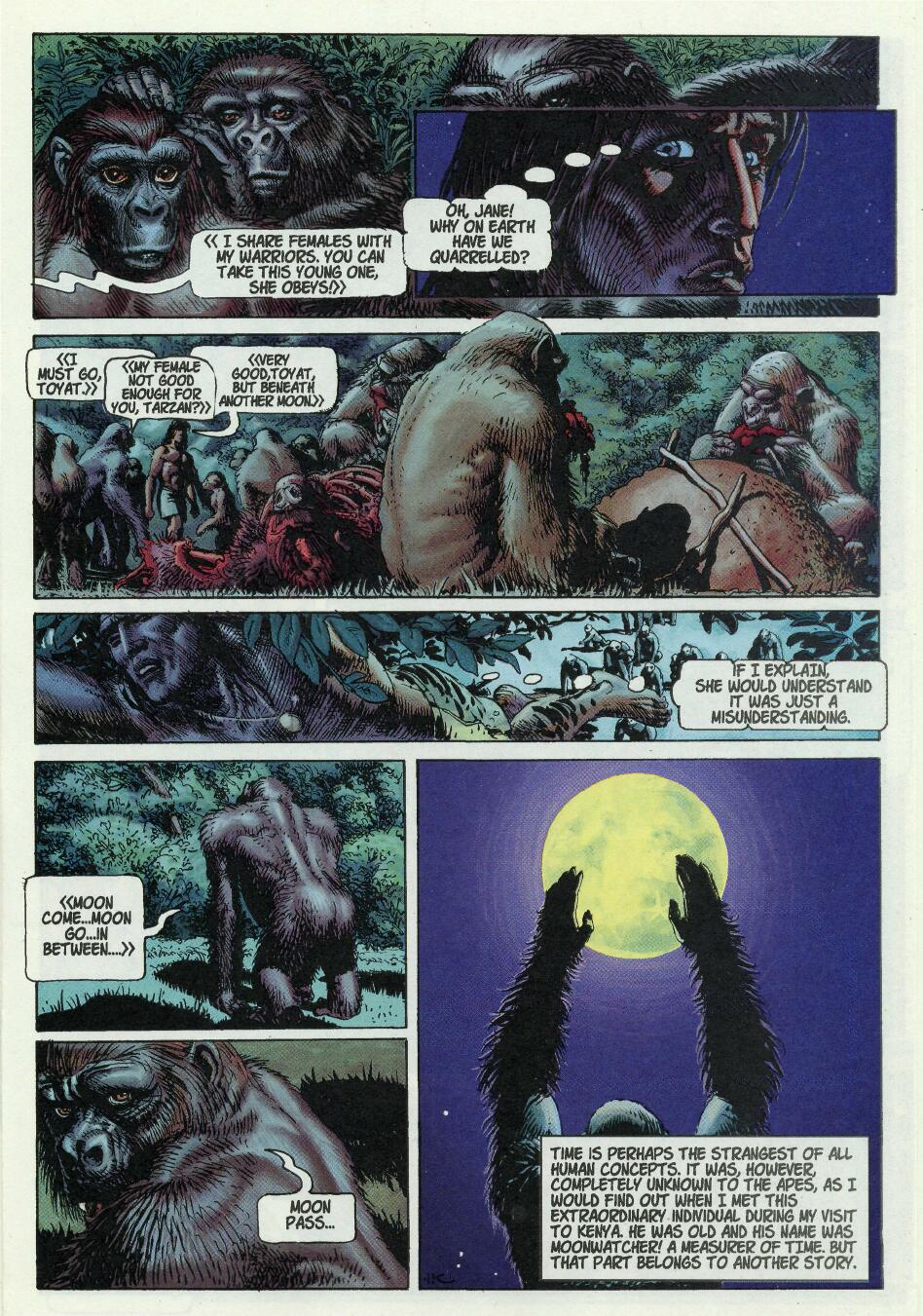 Read online Edgar Rice Burroughs' Tarzan: The Rivers of Blood comic -  Issue #1 - 25