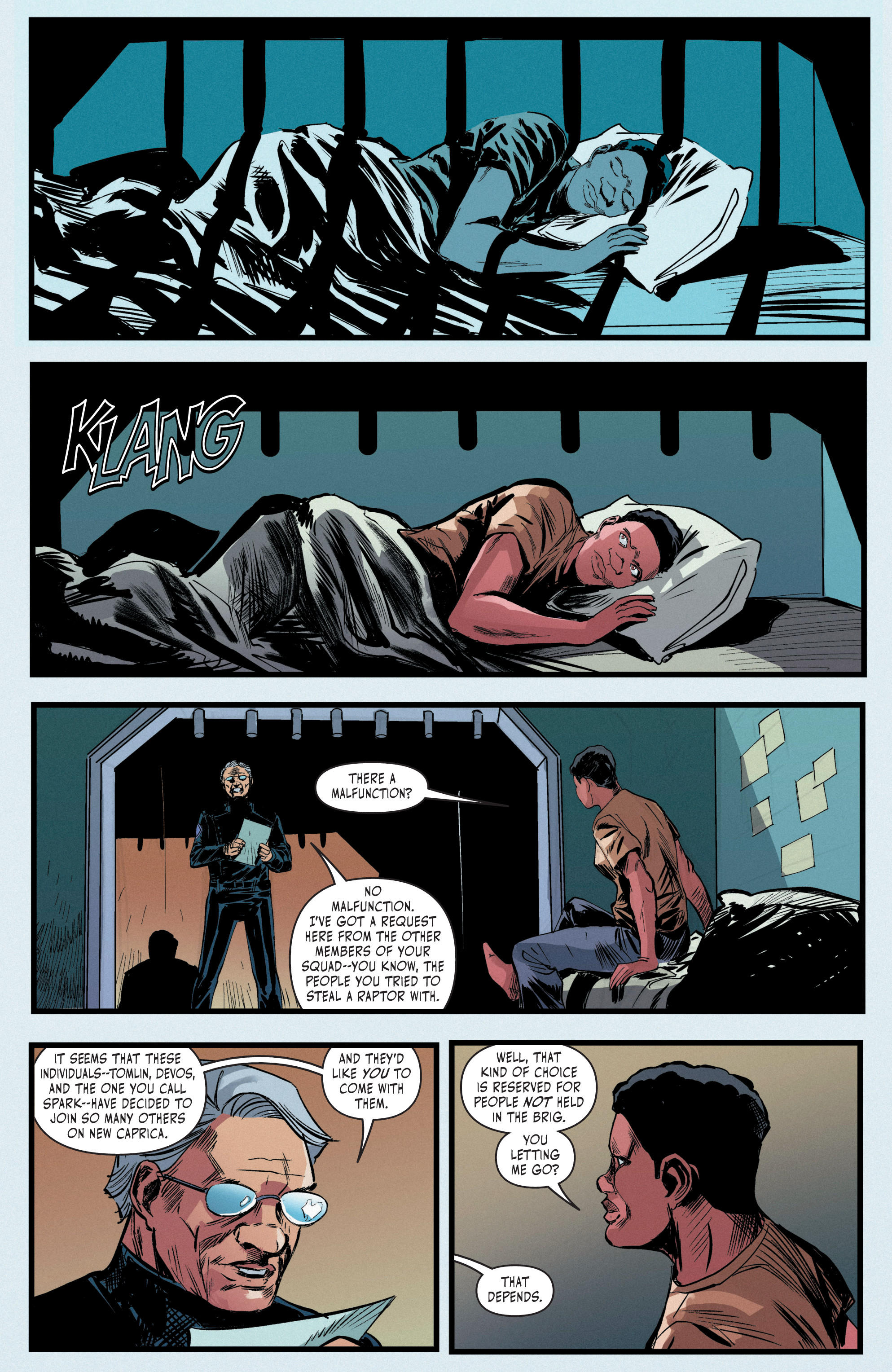 Read online Battlestar Galactica: Twilight Command comic -  Issue #5 - 14