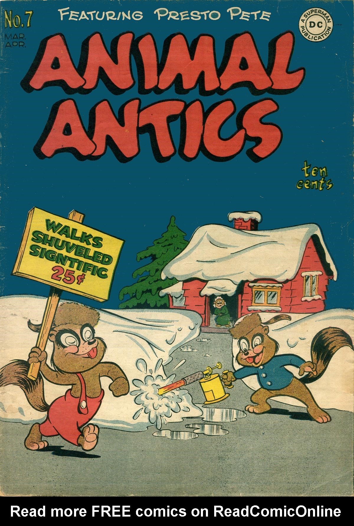 Read online Animal Antics comic -  Issue #7 - 1