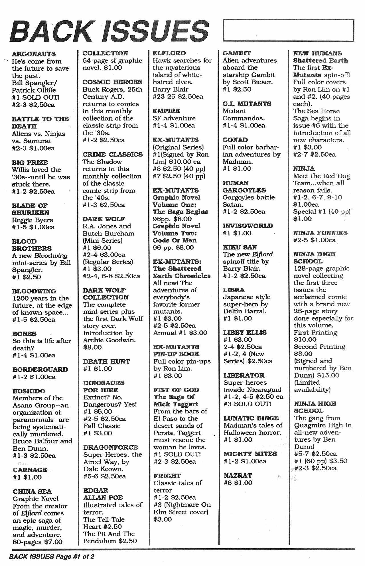 Read online Dinosaurs For Hire (1988) comic -  Issue #5 - 33