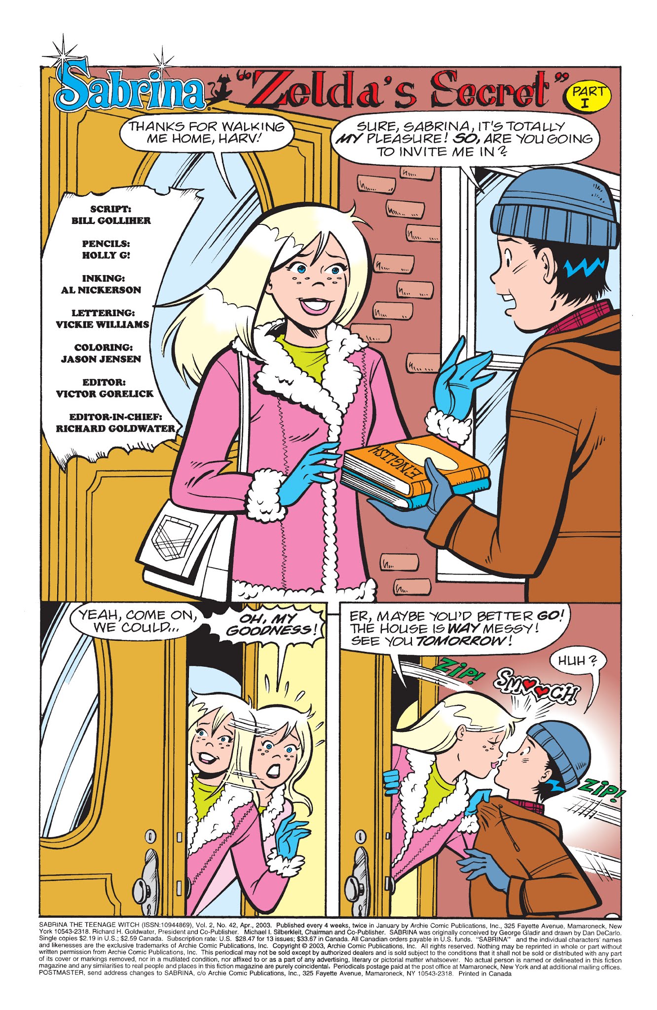 Read online Sabrina the Teenage Witch (2000) comic -  Issue #42 - 2