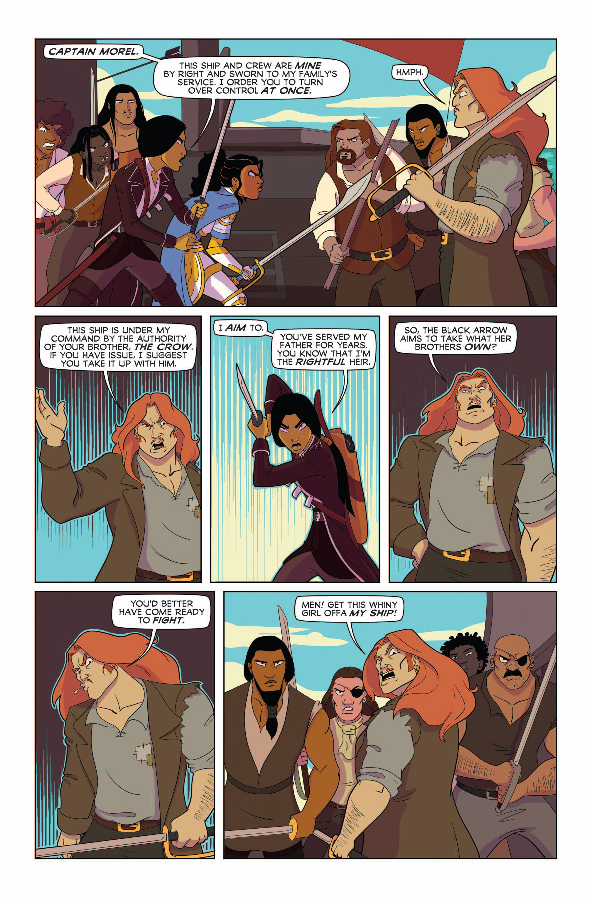 Read online Princeless: The Pirate Princess comic -  Issue # Full - 87