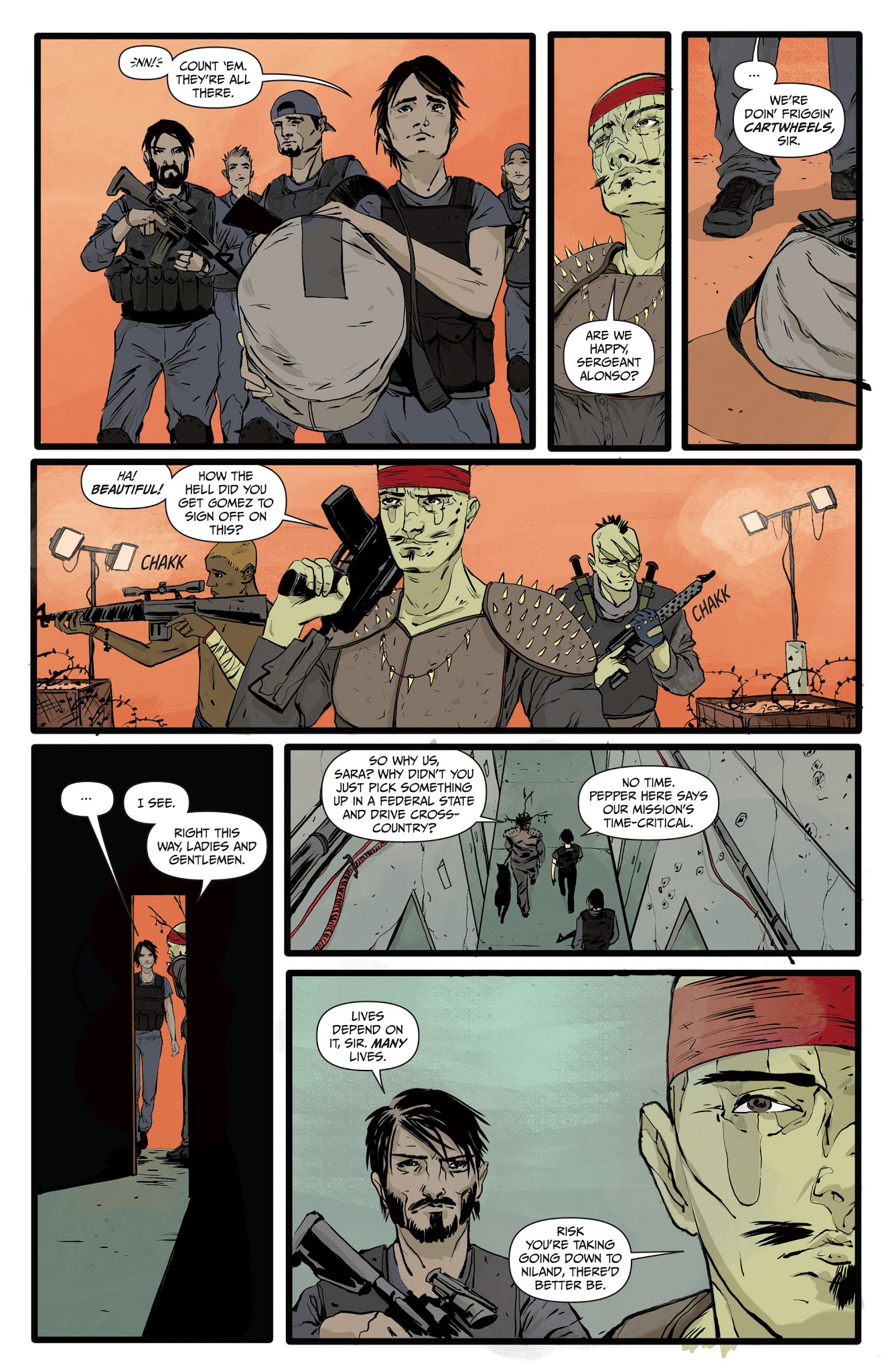 Read online Arcadia comic -  Issue #6 - 11