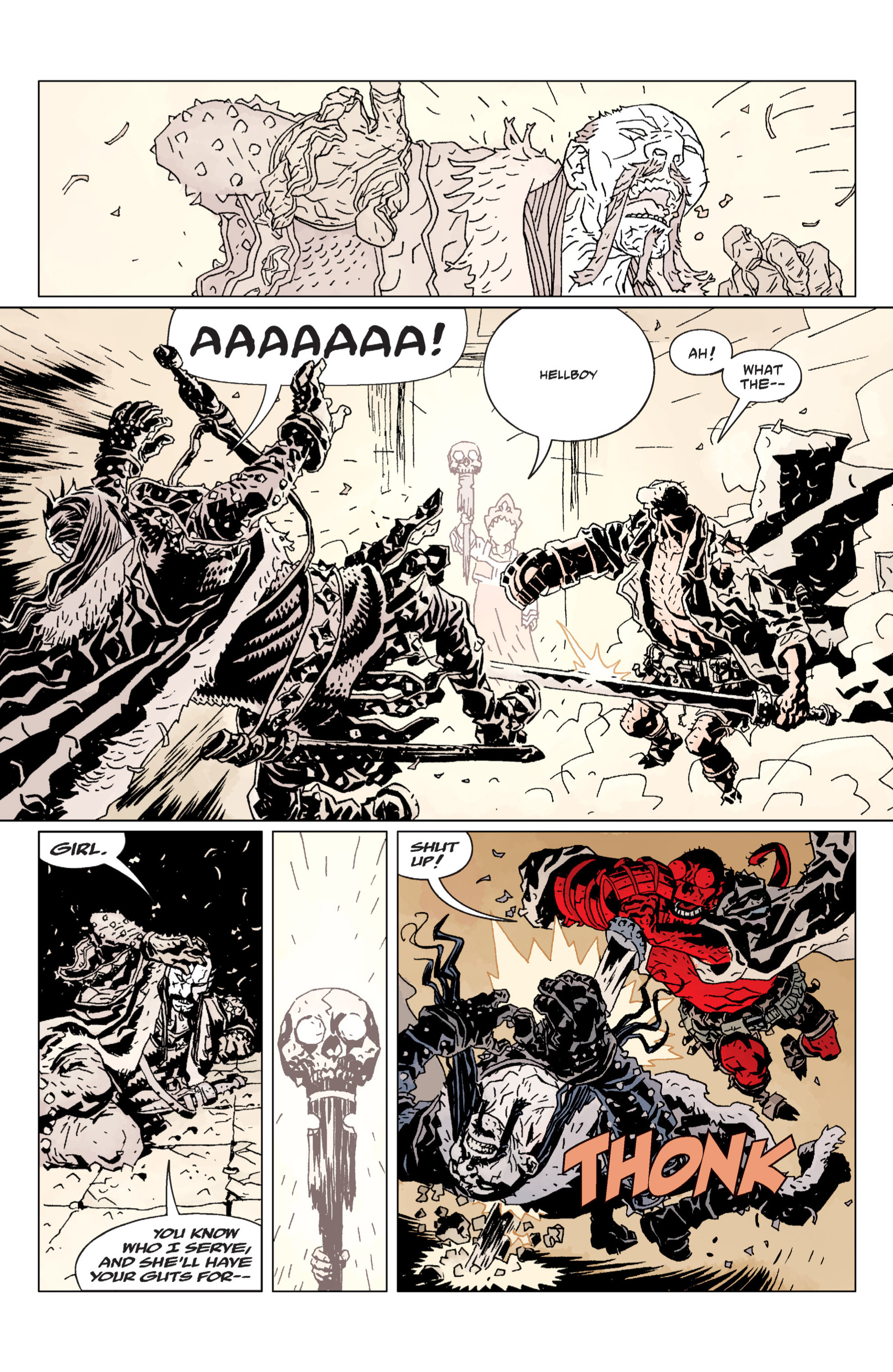 Read online Hellboy comic -  Issue #8 - 102
