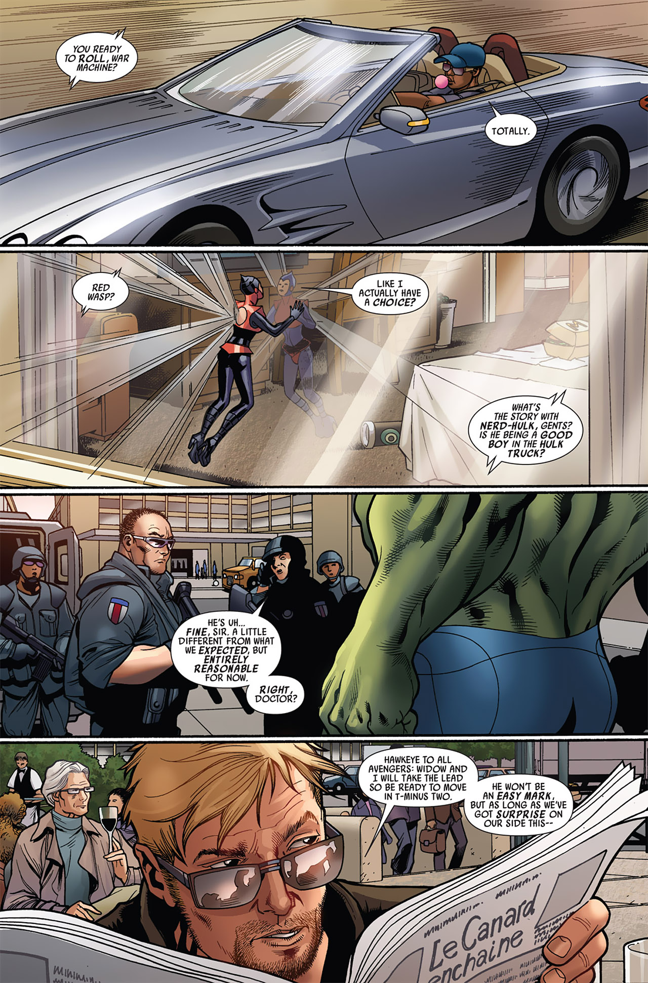 Read online Ultimate Avengers comic -  Issue #3 - 19