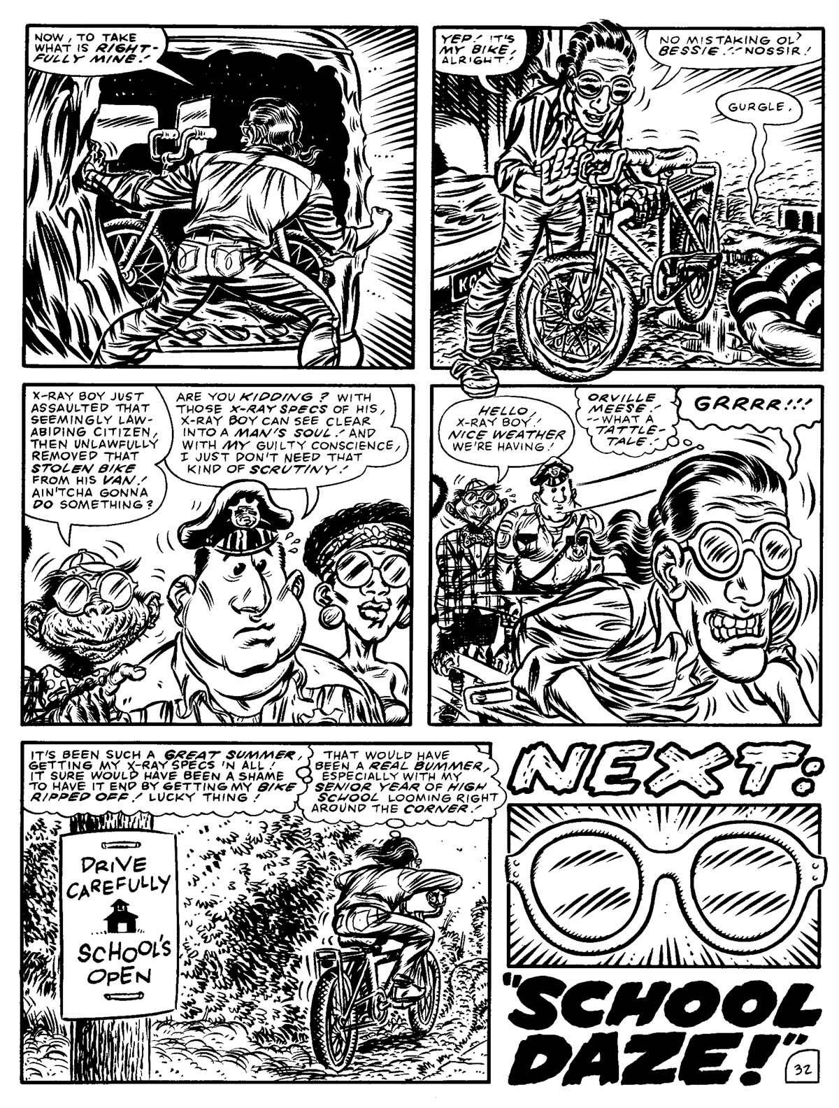 Read online Don Simpson's Bizarre Heroes comic -  Issue #2 - 34