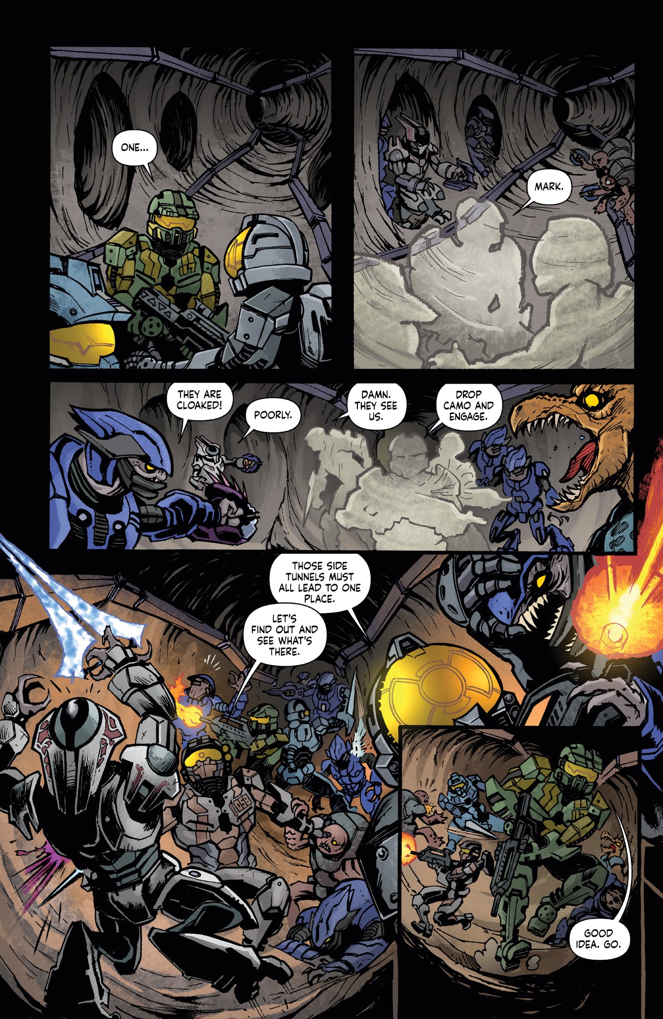 Read online Halo: Collateral Damage comic -  Issue #2 - 7