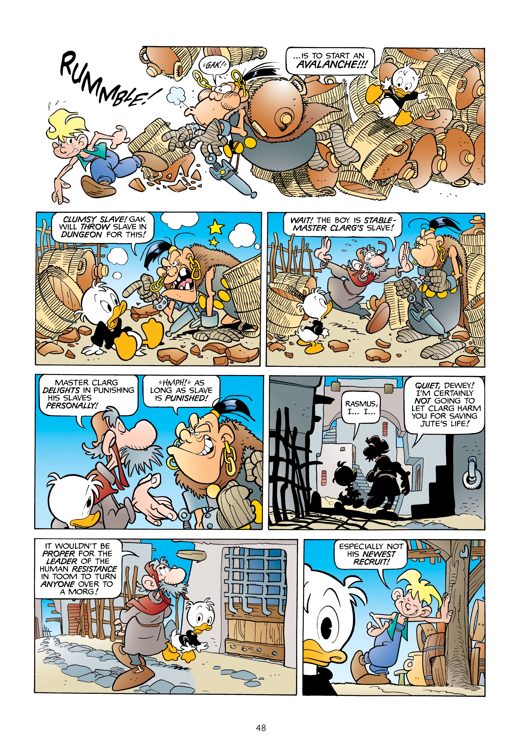 Read online Donald Duck and Uncle Scrooge: World of the Dragonlords comic -  Issue # TPB (Part 1) - 49