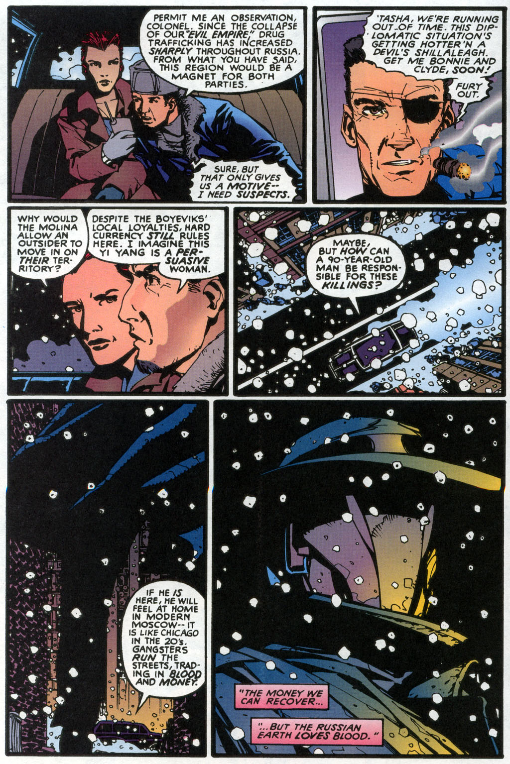 Read online Fury/Black Widow: Death Duty comic -  Issue # Full - 9