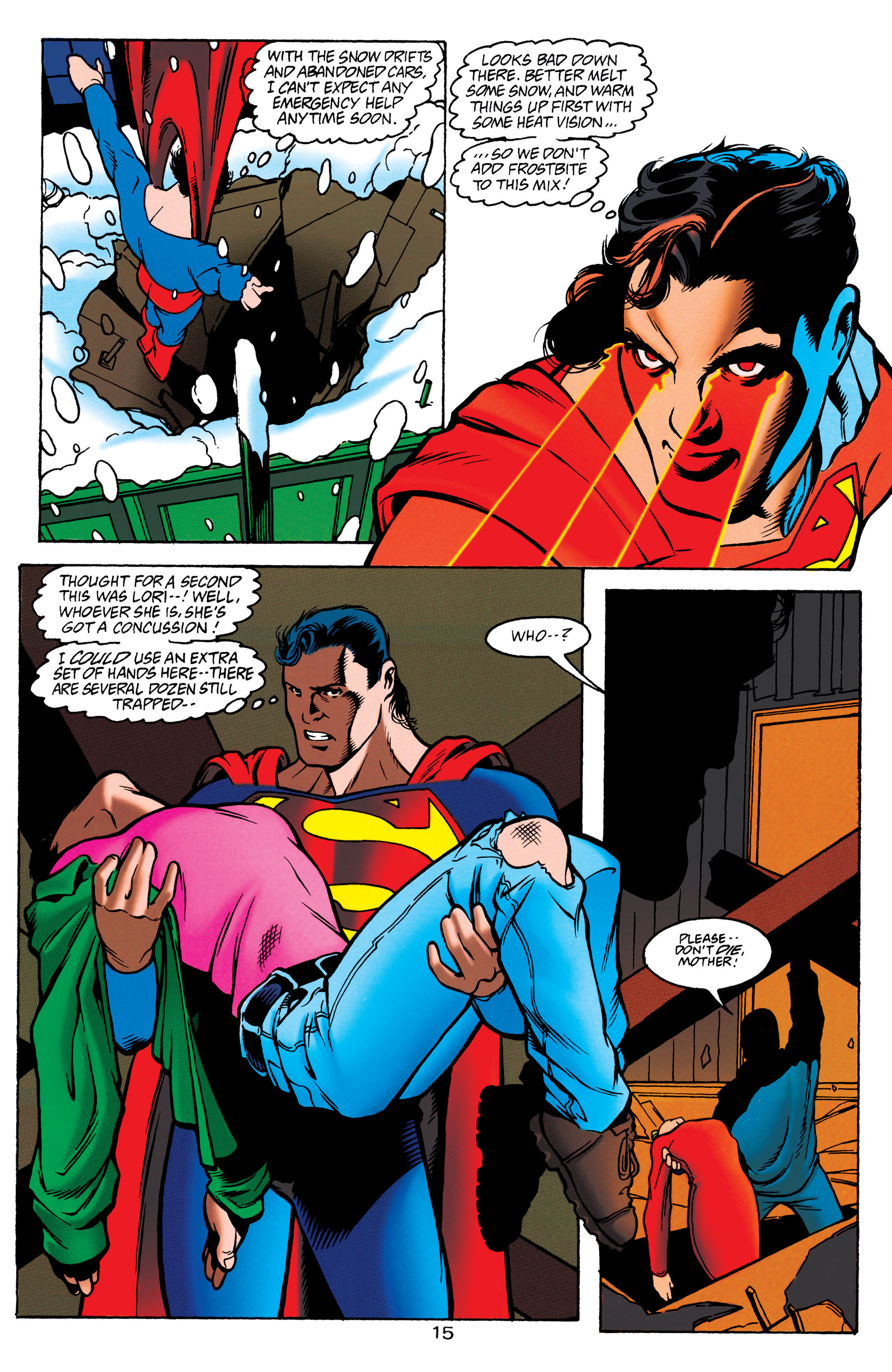 Read online Adventures of Superman (1987) comic -  Issue #540 - 16