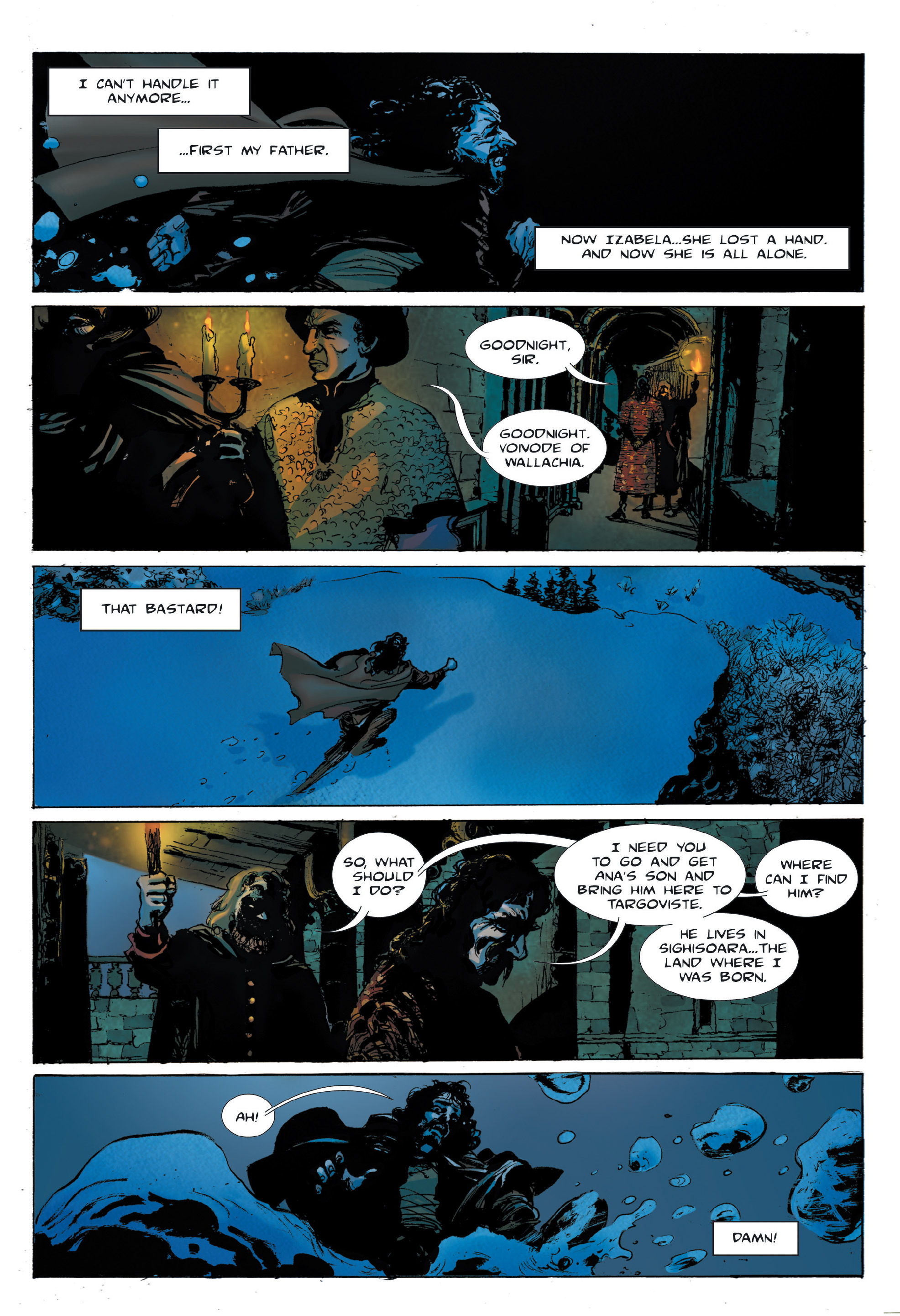 Read online Voivod: The True Story of Vlad the Impaler comic -  Issue # TPB - 26
