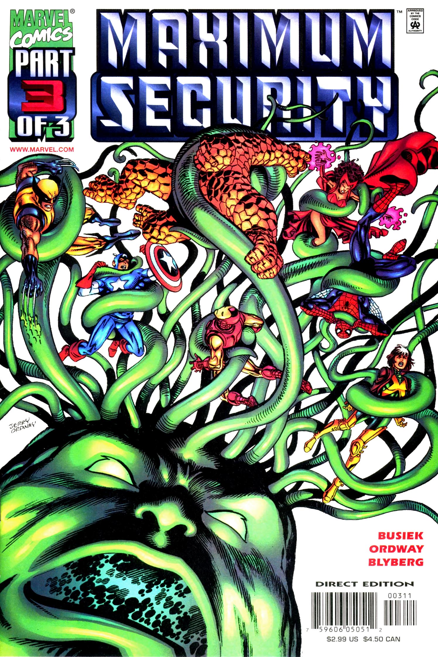 Read online Maximum Security comic -  Issue #3 - 1