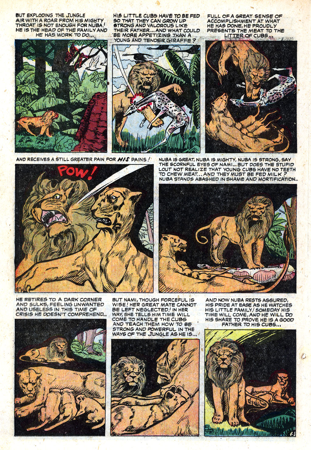 Read online Jungle Tales comic -  Issue #1 - 22